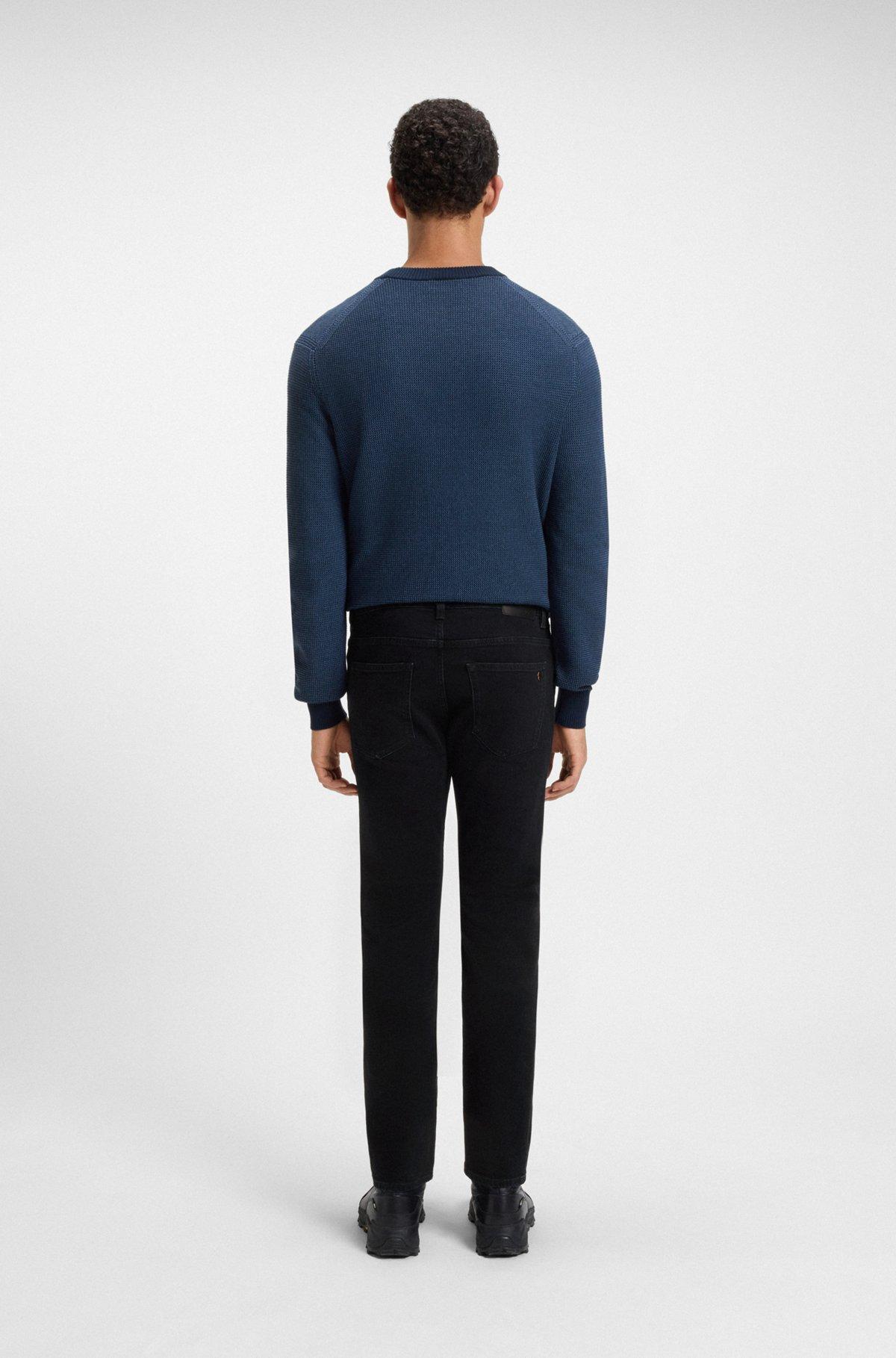 Slim-fit jeans in blue comfort-stretch denim Product Image