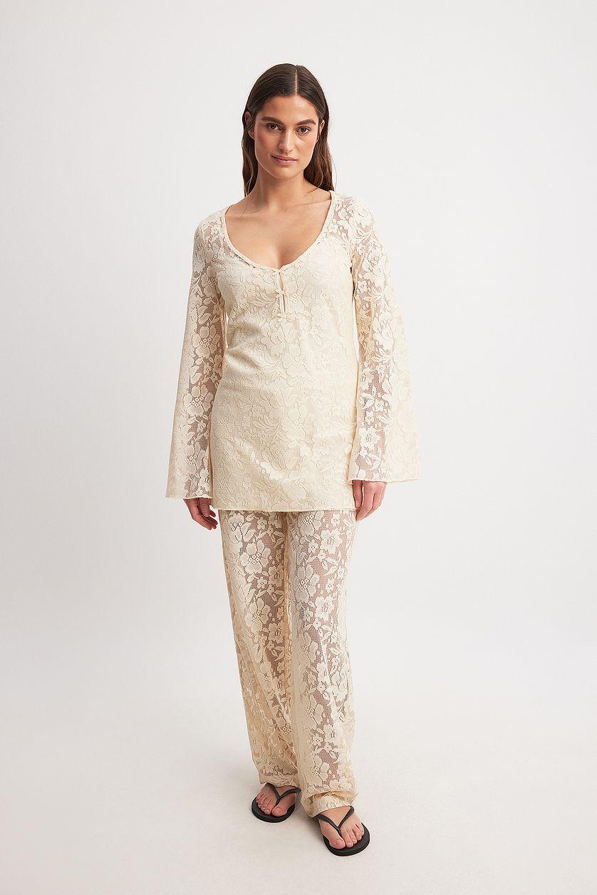 Lace Mini Dress Product Image