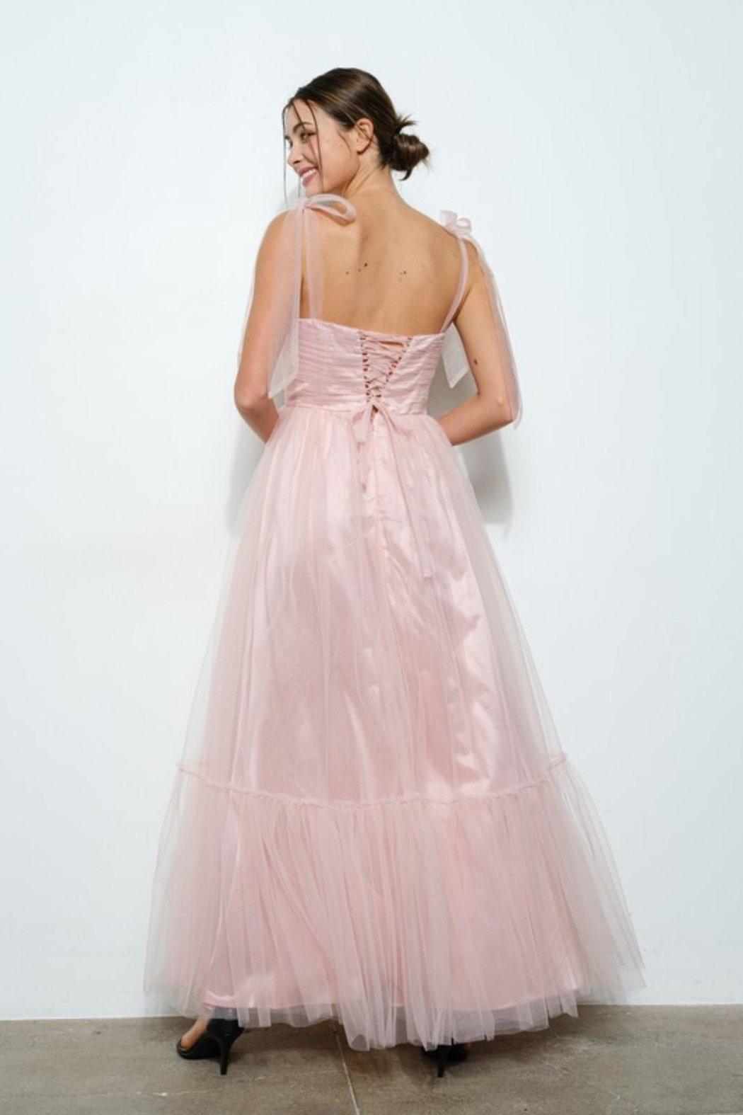 Tulle Maxi Dress Product Image