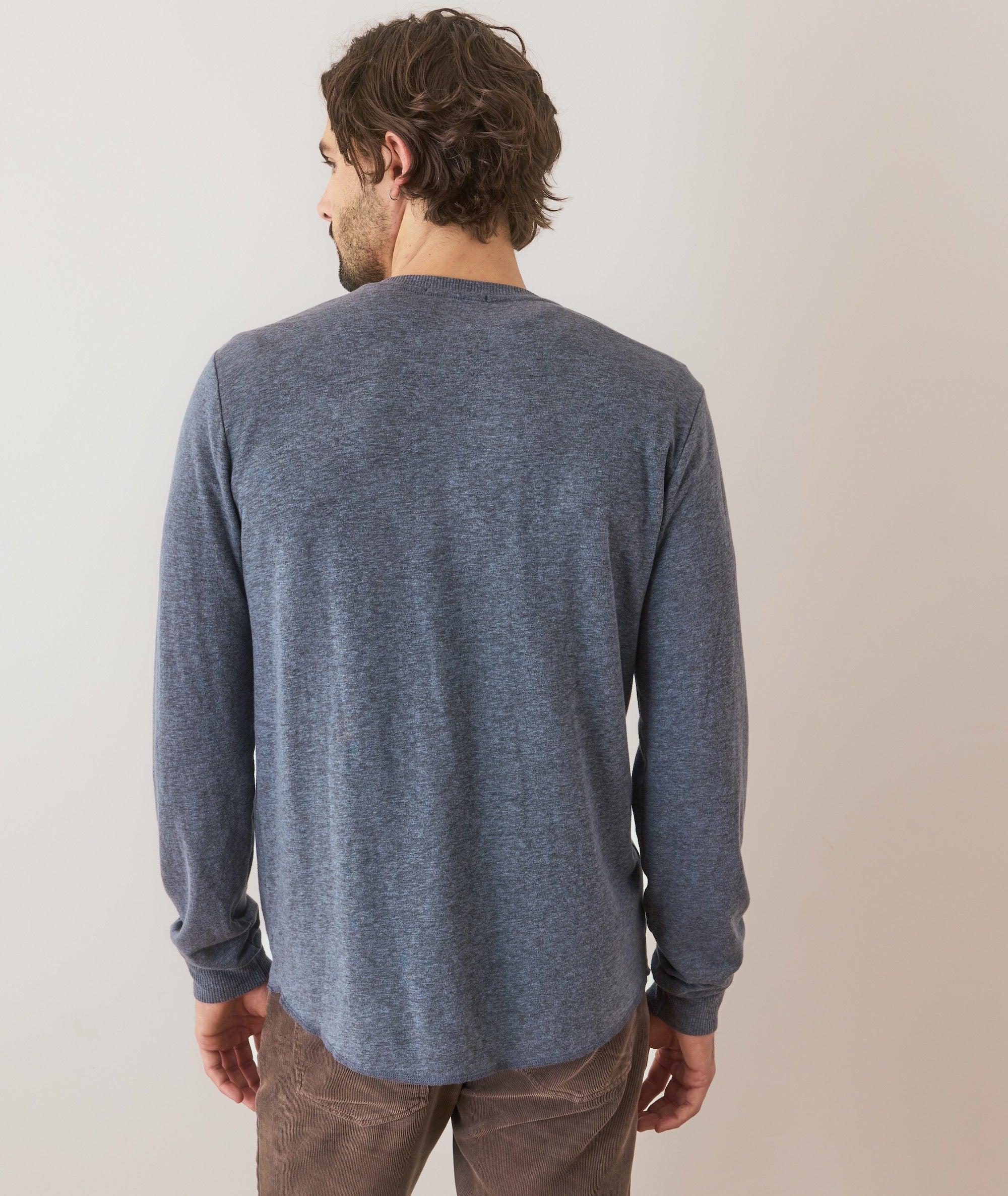 Double Knit Henley Product Image