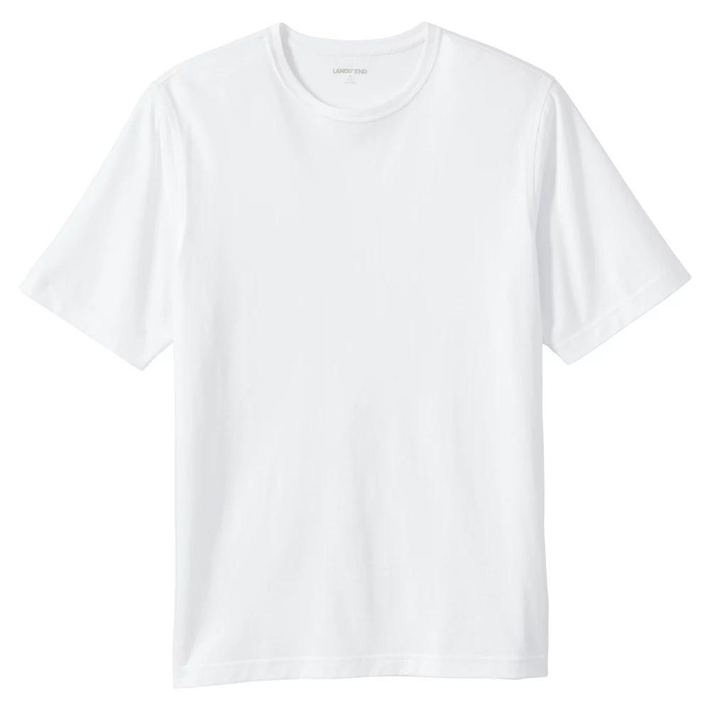 Big & Tall Lands' End Classic-Fit Supima Tee, Men's,  Product Image