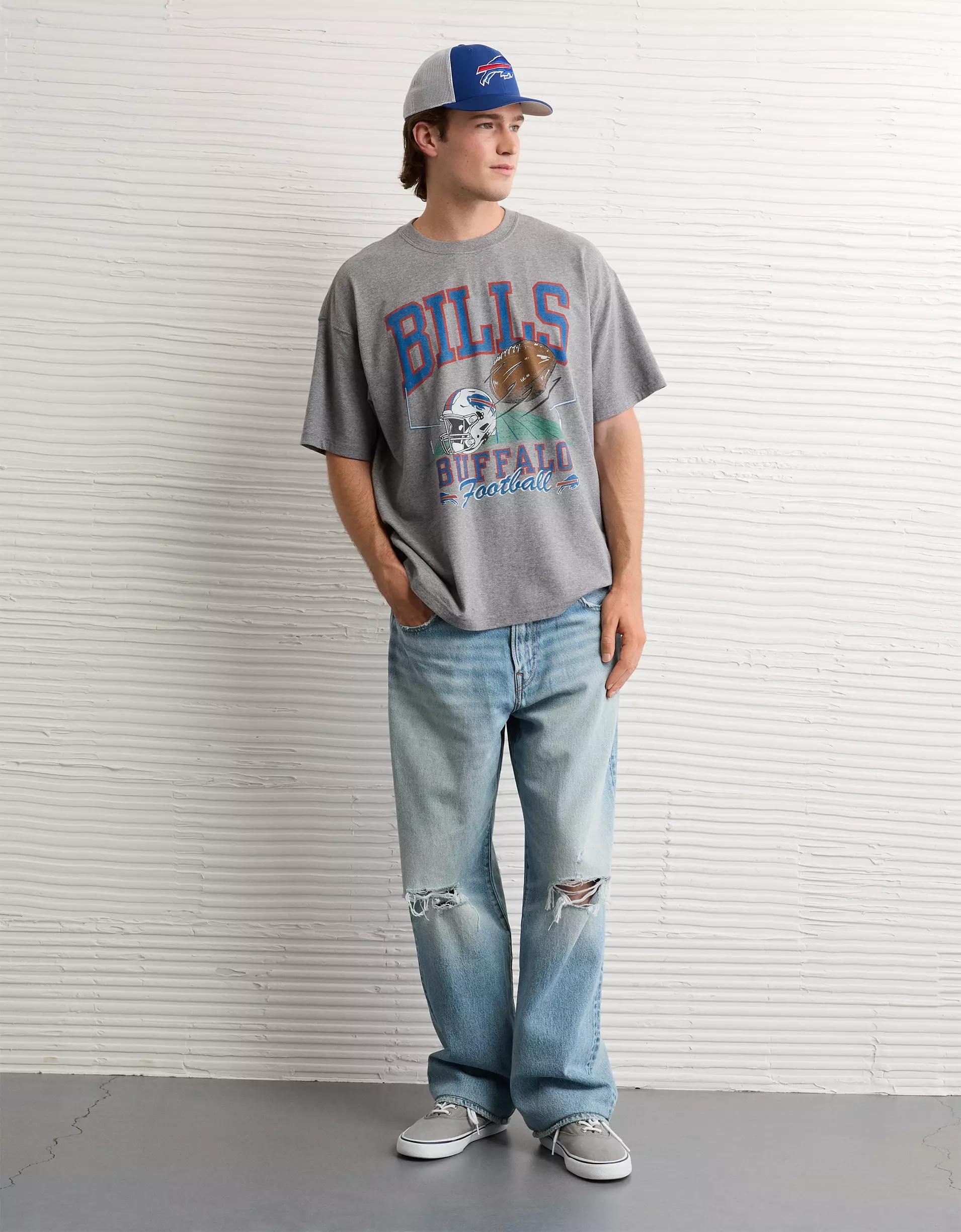 AE Boxy NFL Buffalo Bills Graphic T-Shirt Product Image