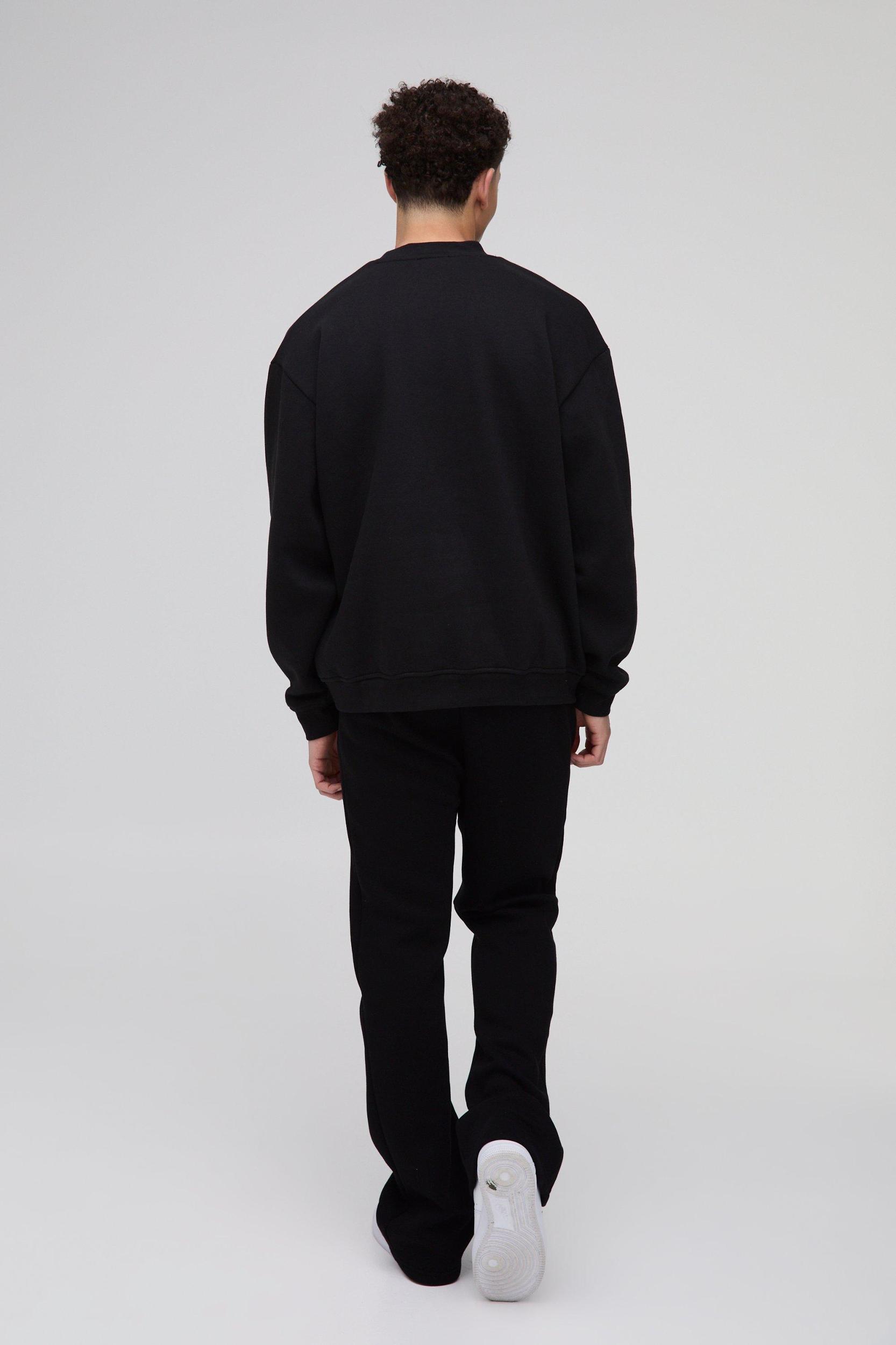 330GSM Oversized Sweatshirt | boohooMAN USA Product Image
