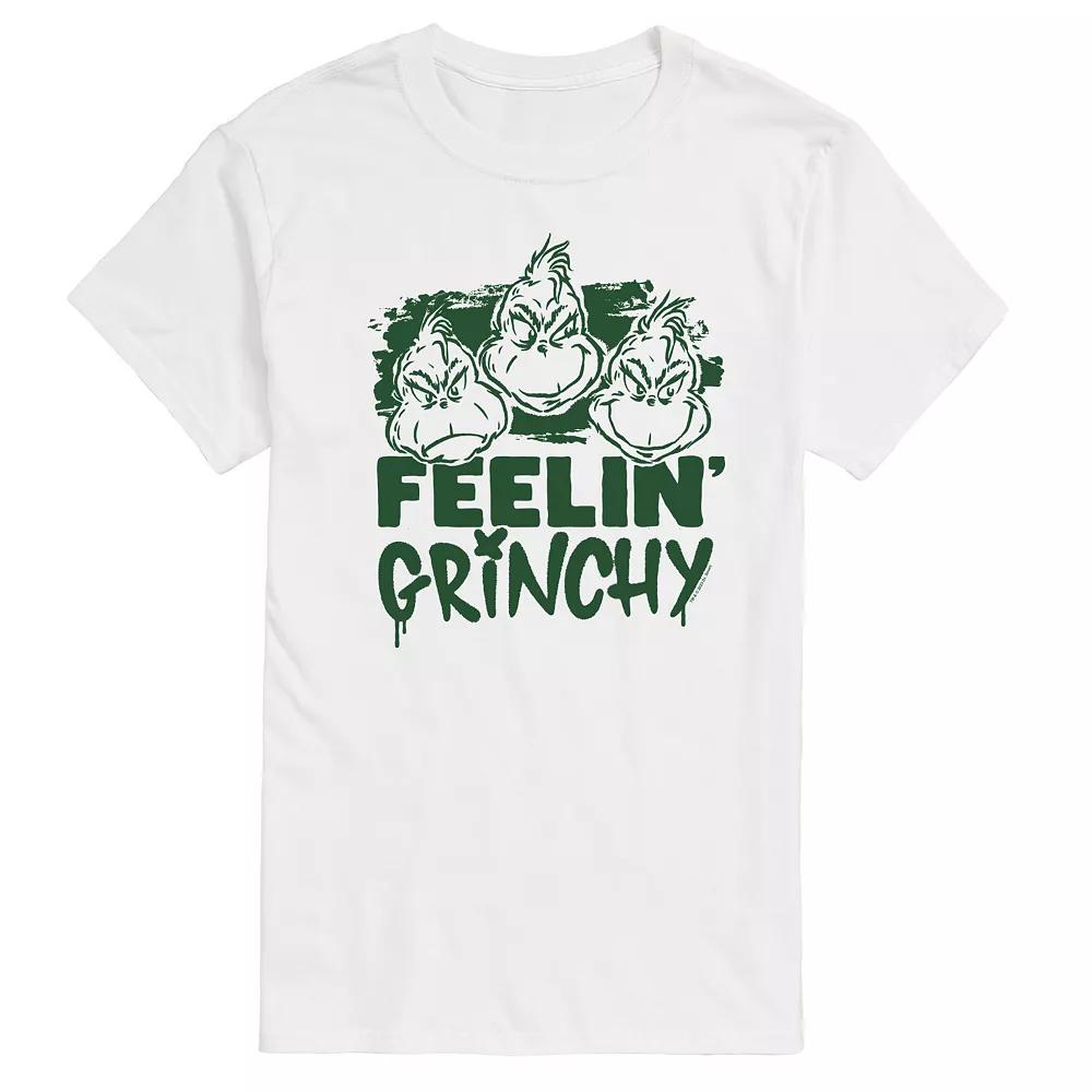 Big & Tall Dr. Seuss Feelin' Grinchy Graphic Tee, Men's,  Product Image