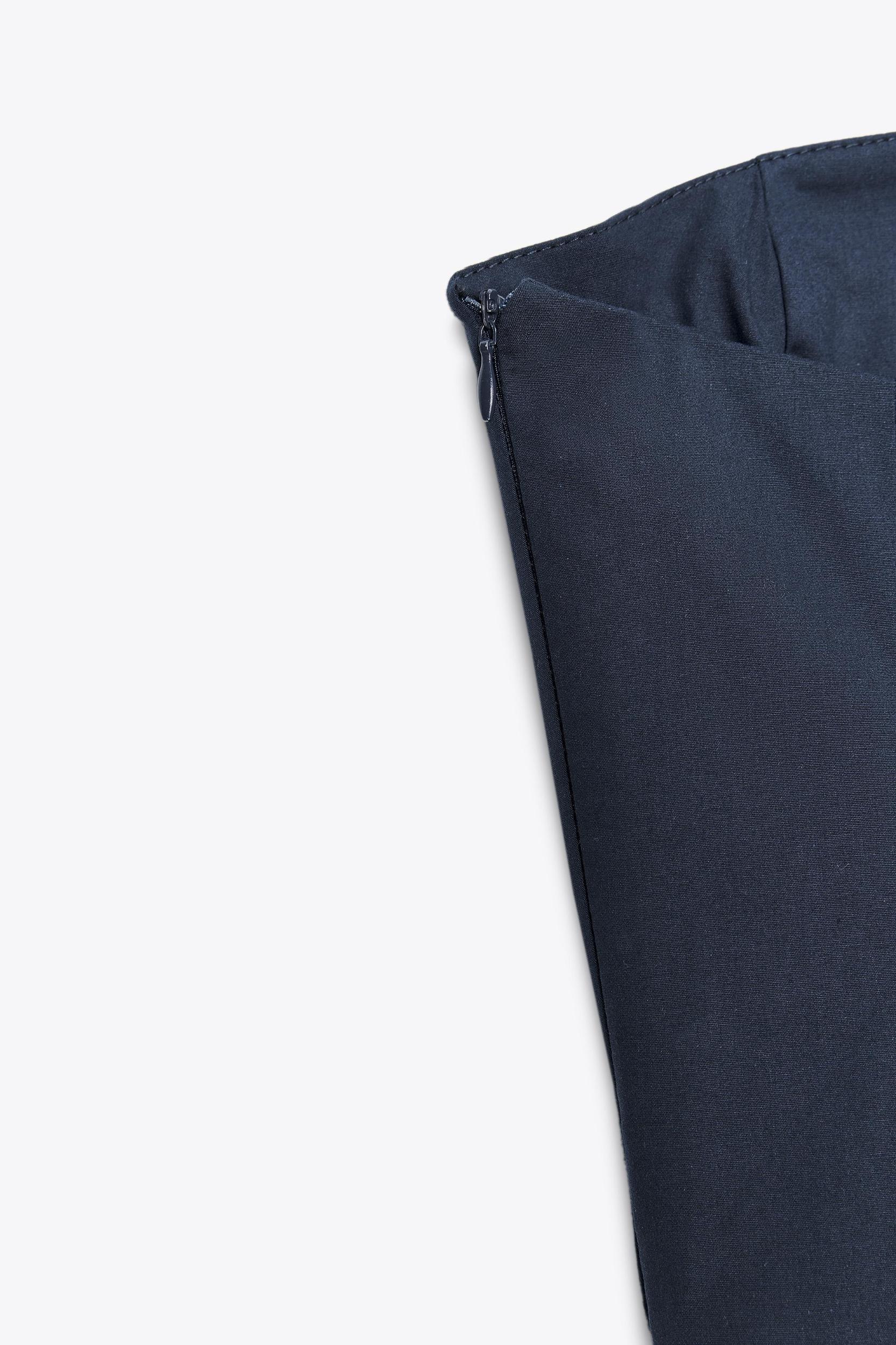 STRAPLESS POPLIN DRESS Product Image