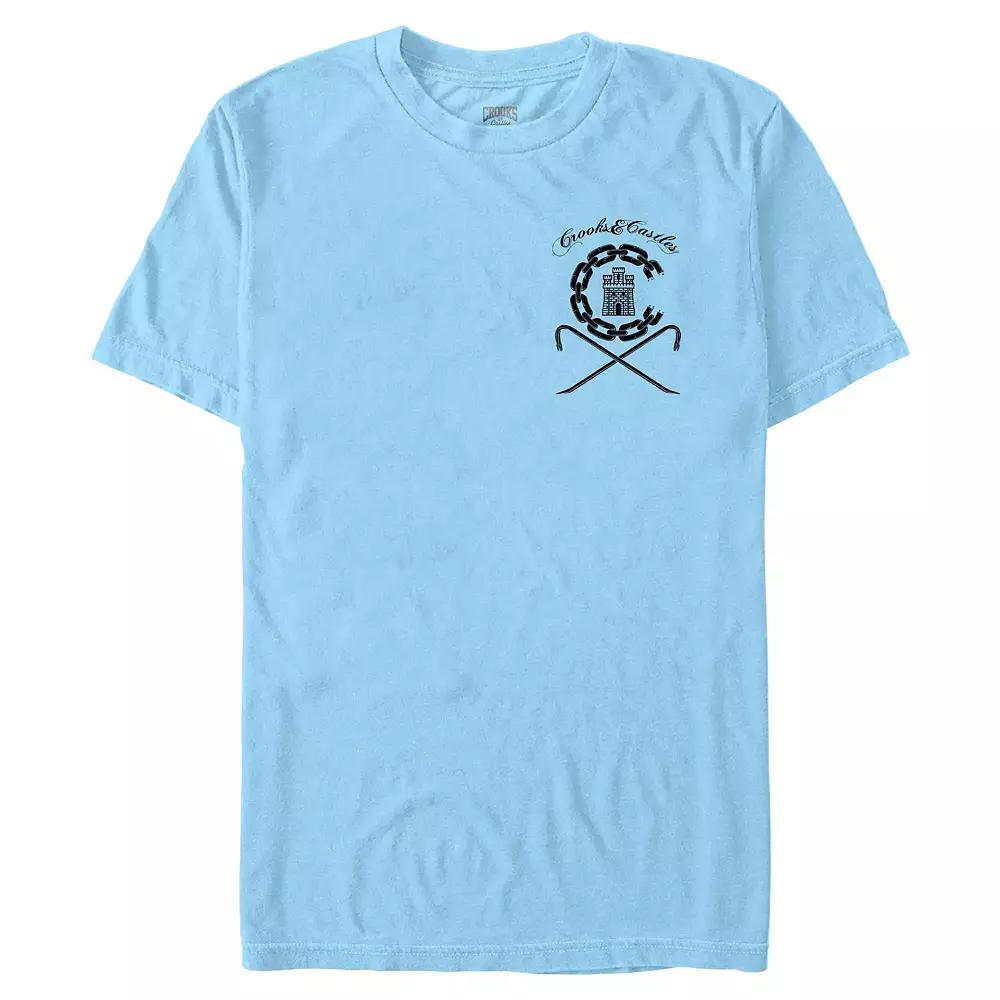 Men's Crooks And Castle Coat Of Arms Graphic Tee,  Product Image