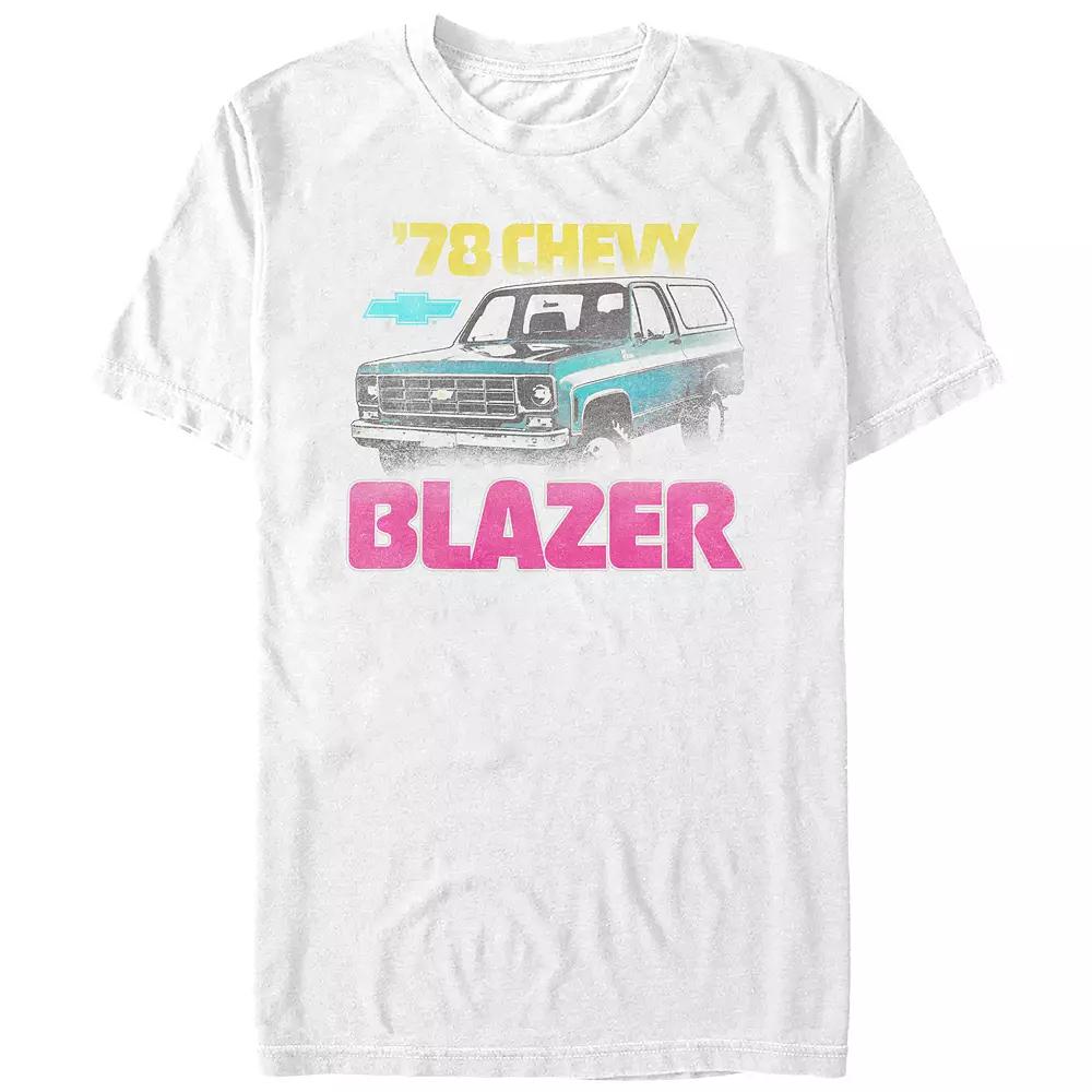 Men's Chevy Blazer '78 Graphic Tee, Size: Small, White Product Image
