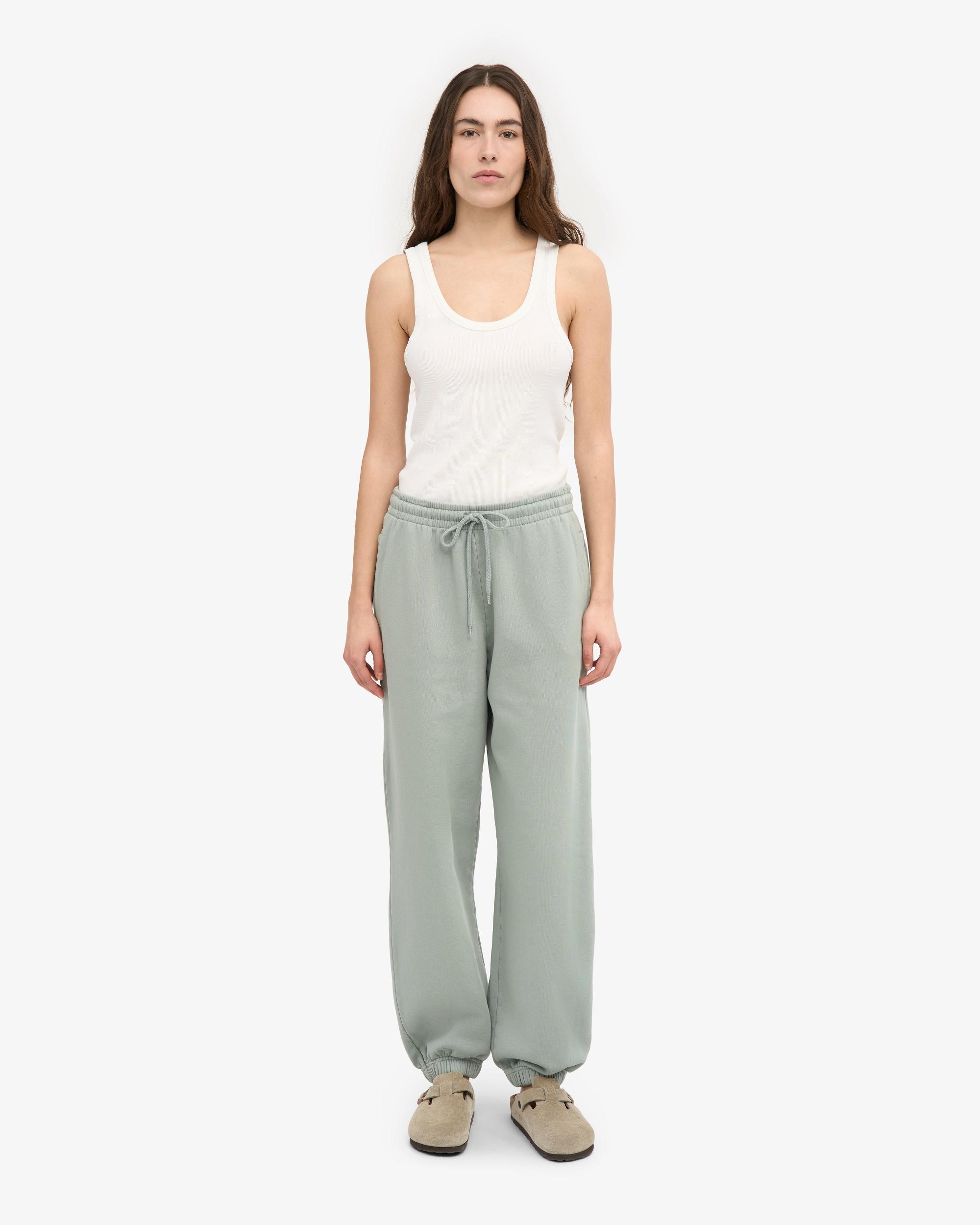 Organic Relaxed Sweatpants - Steel Blue Product Image