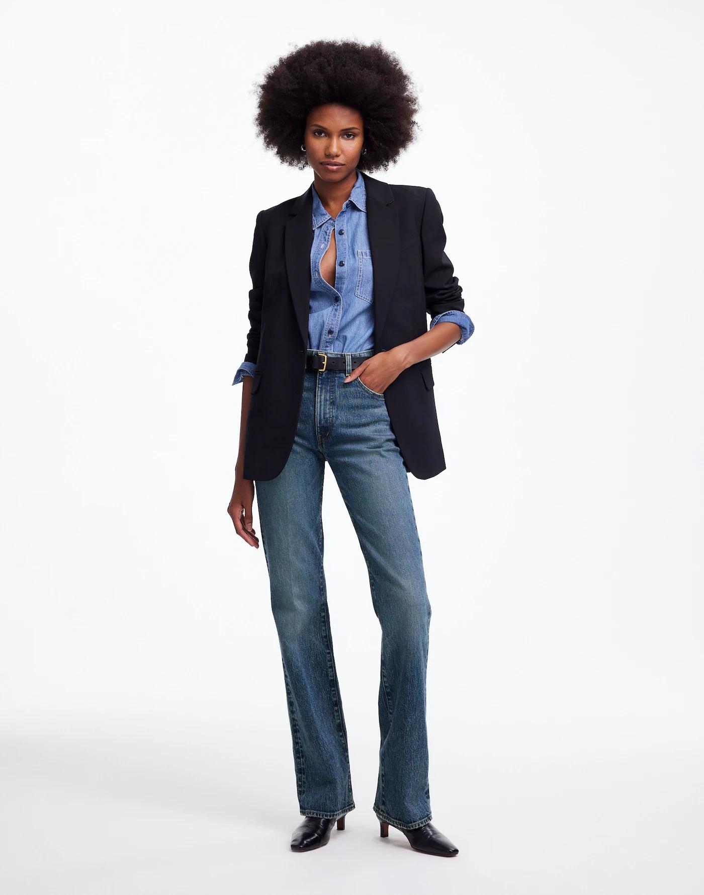 Relaxed Bootcut Jeans Product Image