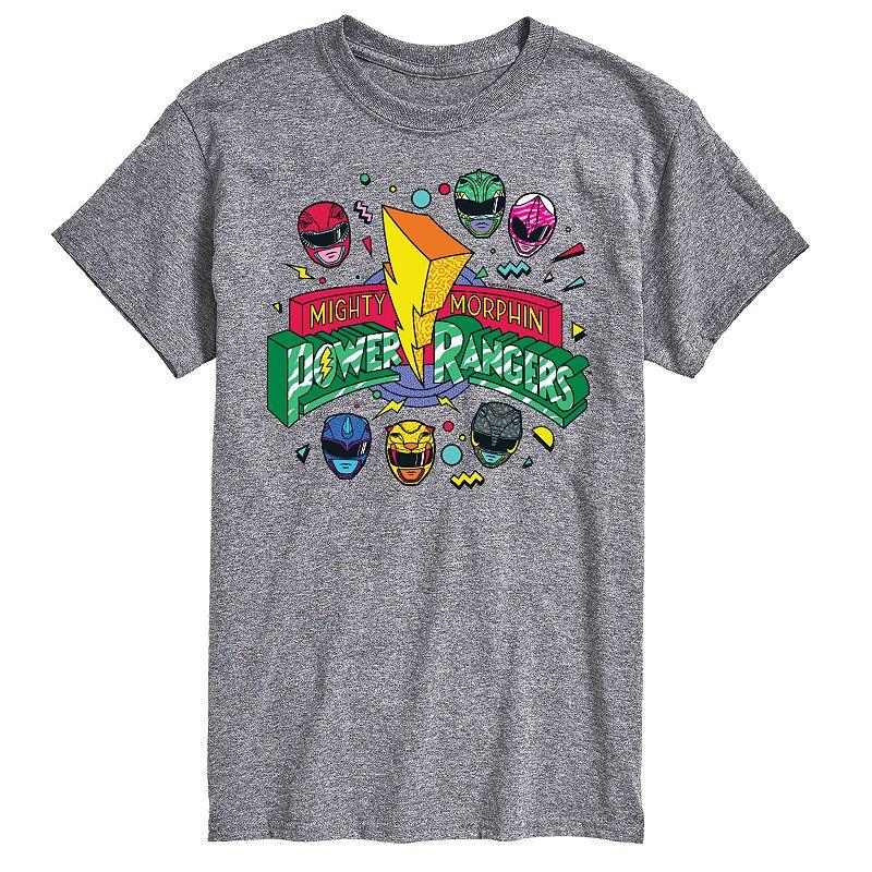 Men's Power Rangers 90s Logo Graphic Tee,  Product Image