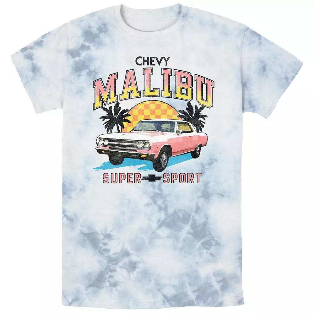 Men's Chevy Malibu Super Sport Bombard Wash Graphic Tee,  Product Image