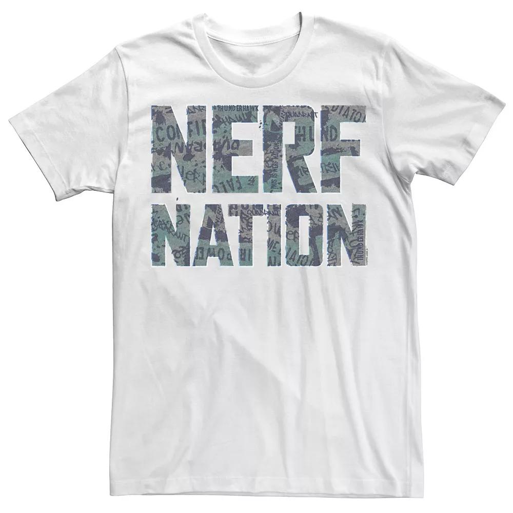 Men's Nerf Nation Text Fill Tee,  Product Image