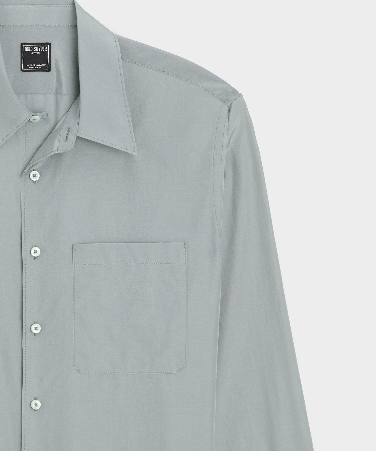 Cotton-Silk Big Shirt Product Image