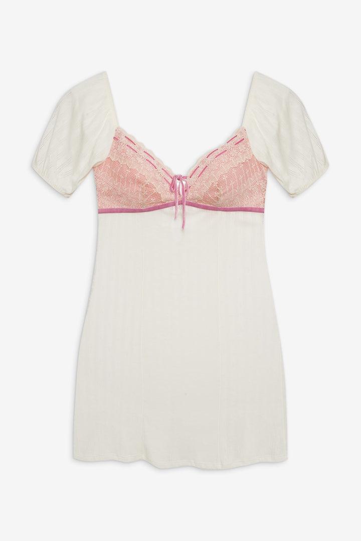 Dauphine Slip Dress — Pink Product Image