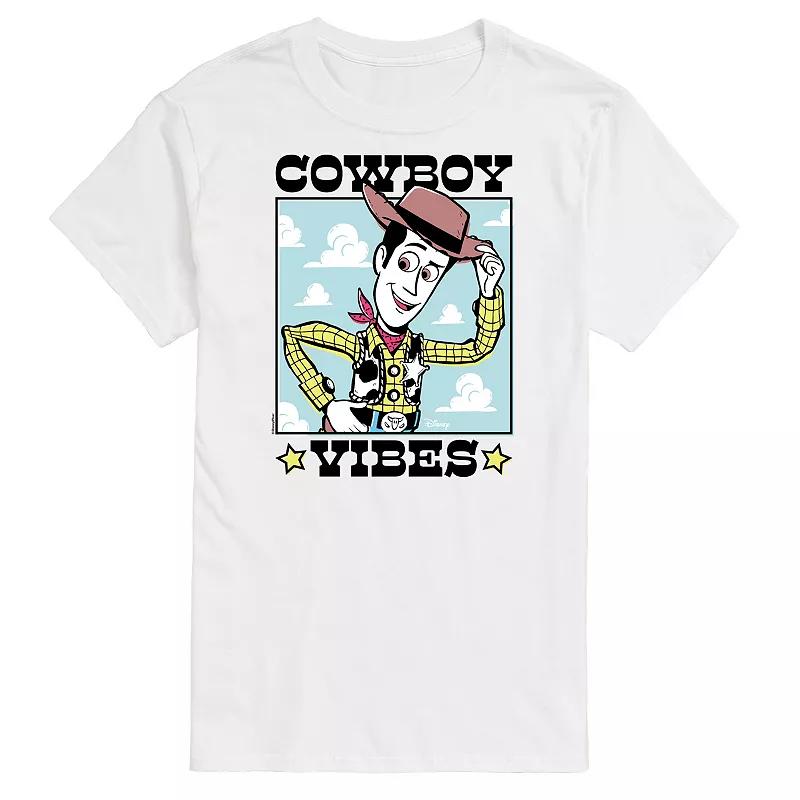 Disney / Pixar's Toy Story 4 Men's Cowboy Vibes Graphic Tee,  Product Image