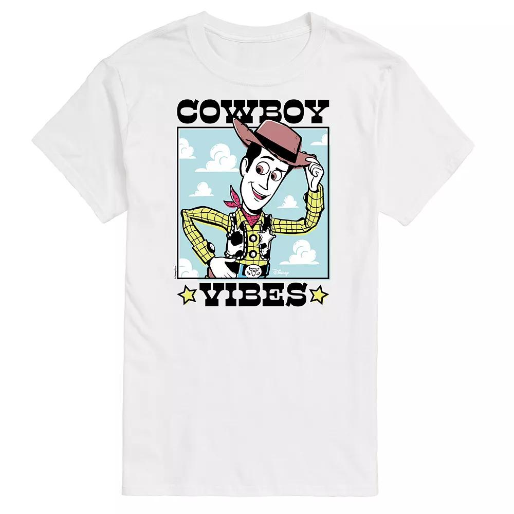 Disney / Pixar's Toy Story 4 Men's Cowboy Vibes Graphic Tee,  Product Image