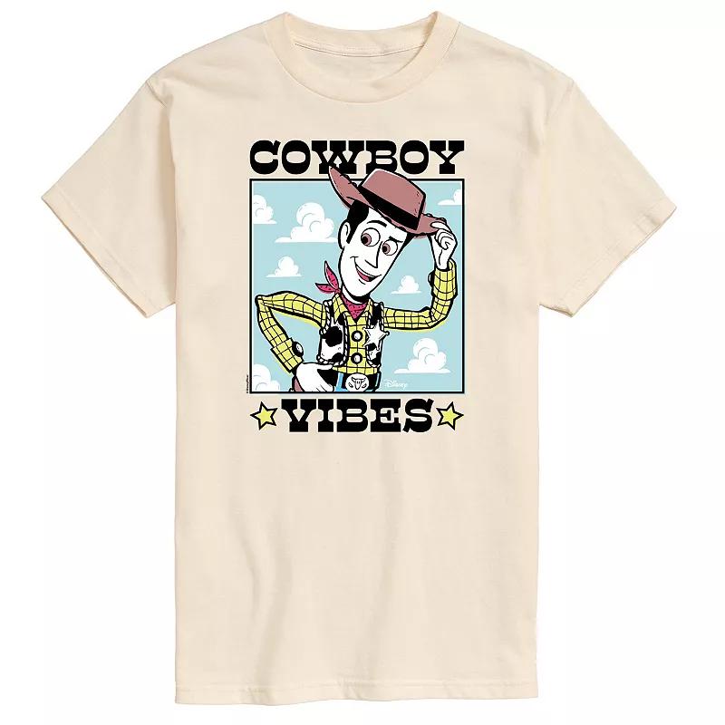 Disney / Pixar's Toy Story 4 Men's Cowboy Vibes Graphic Tee,  Product Image