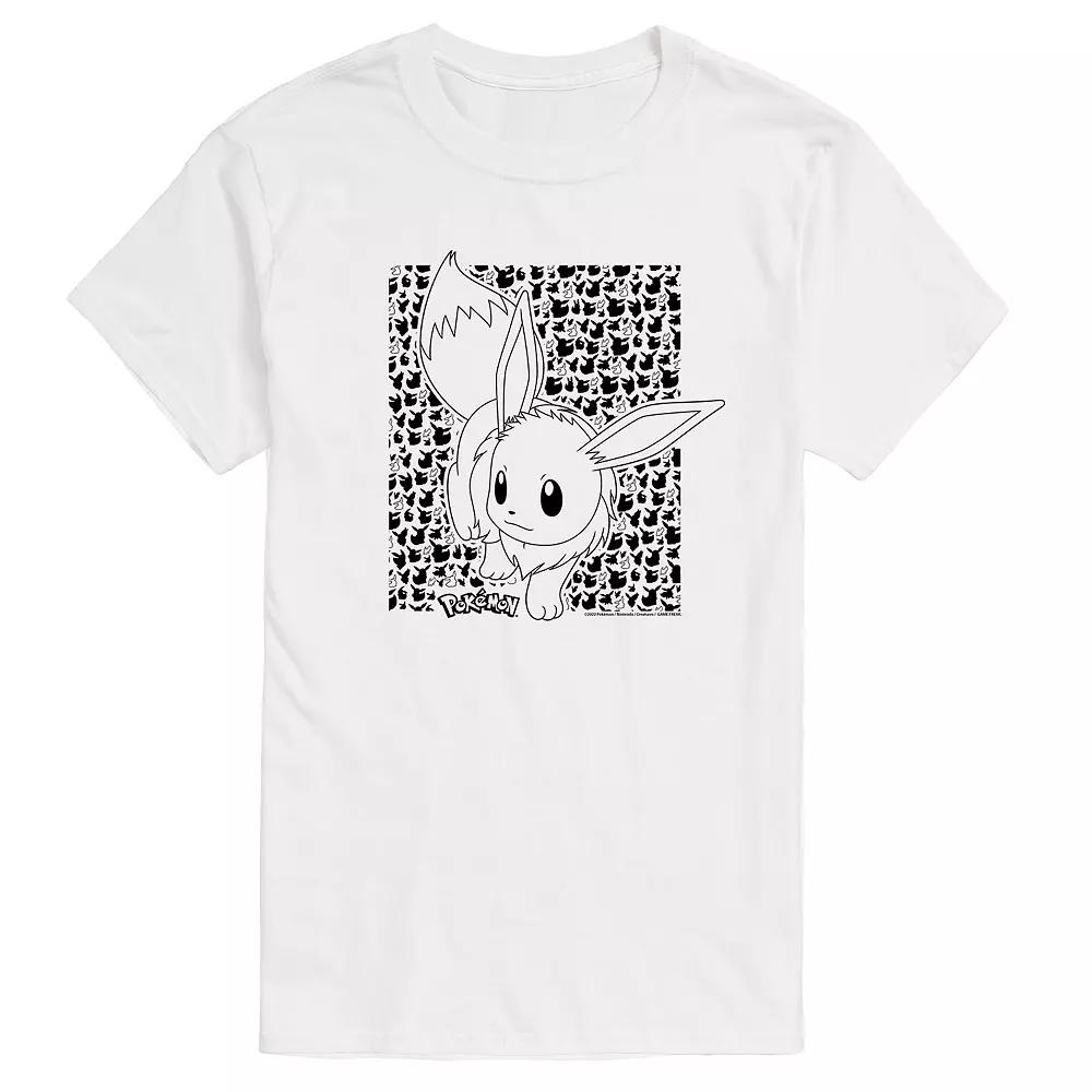 Men's Pokemon Eevee Pattern Tee,  Product Image