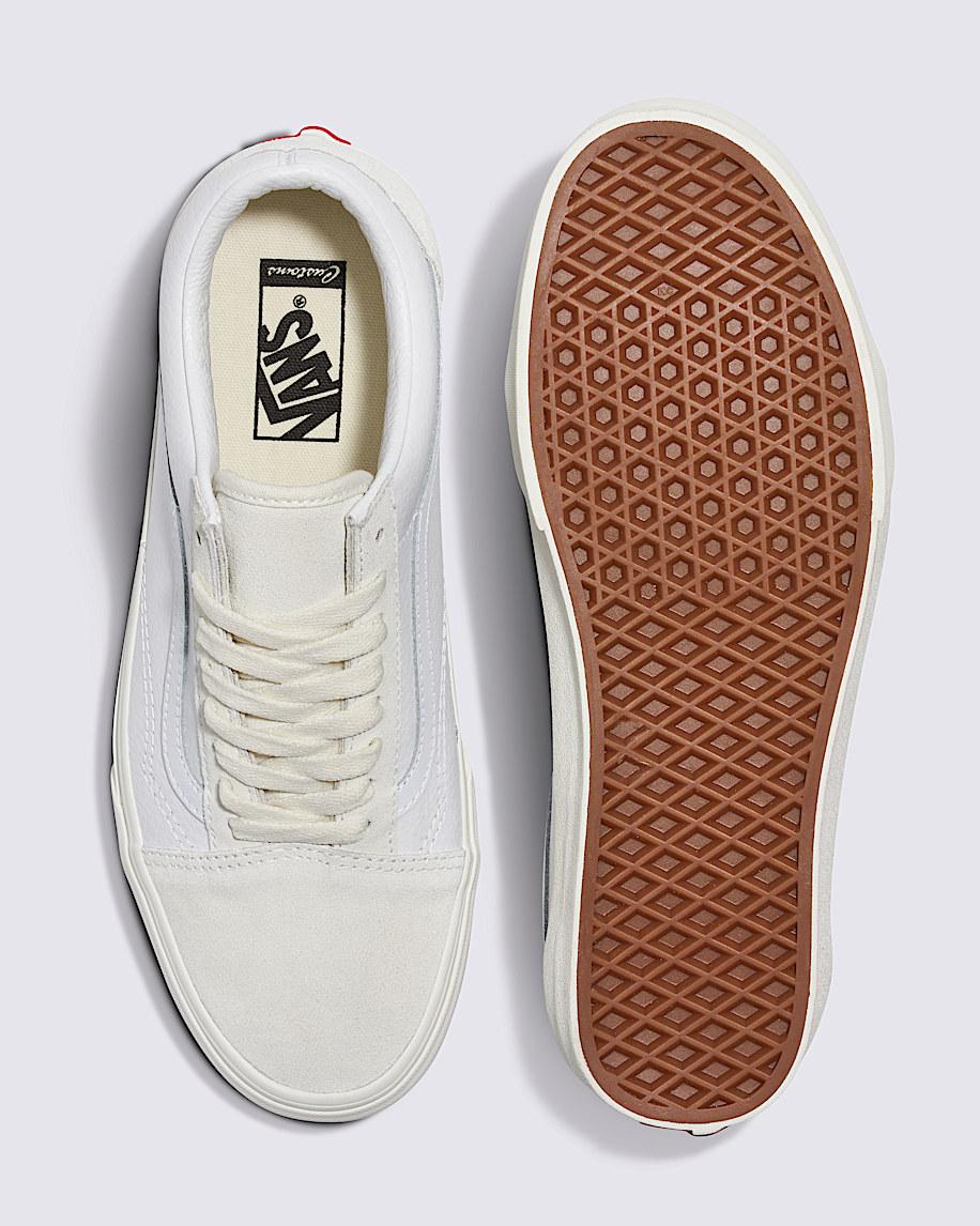 Customs Old Skool Leather Shoe in Customs| Vans US Product Image