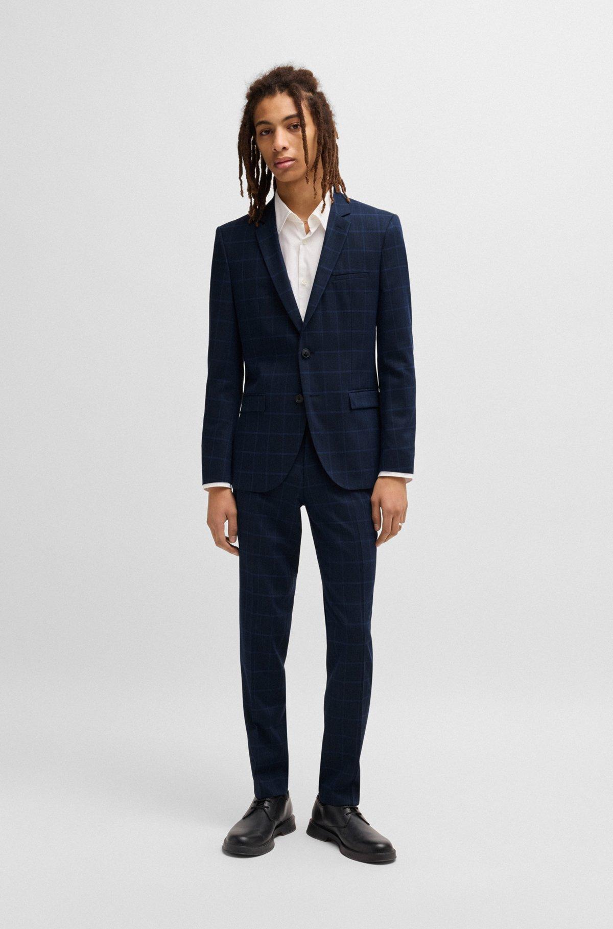 Extra-slim-fit suit trousers in performance-stretch cloth Product Image