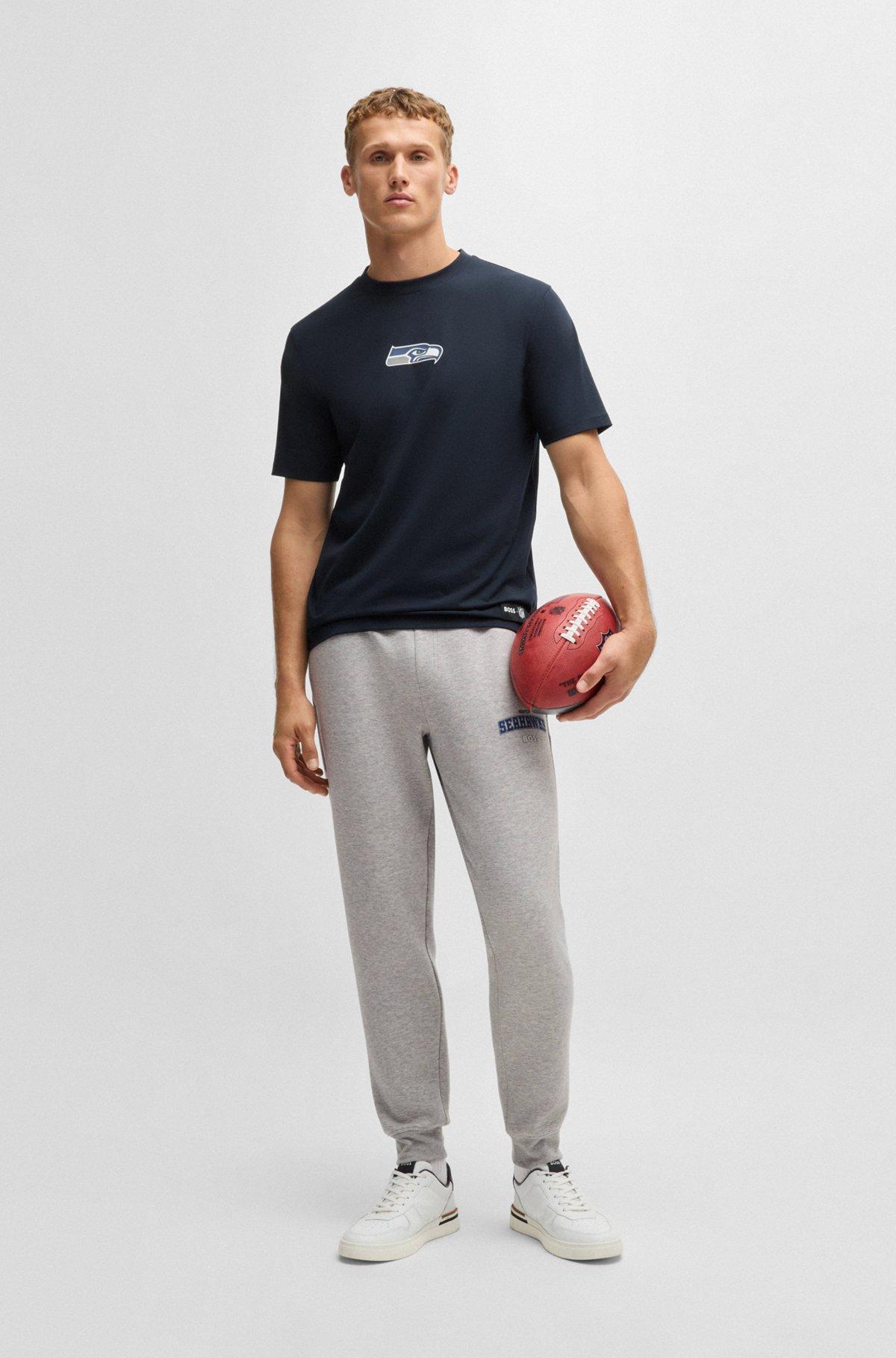 BOSS x NFL stretch-cotton T-shirt with special branding Product Image