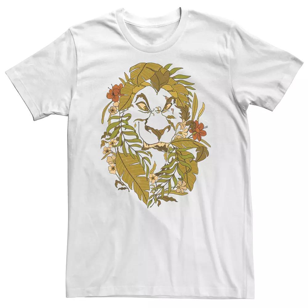 Big & Tall Disney The Lion King Leaf Scar Portrait Tee, Men's,  Product Image