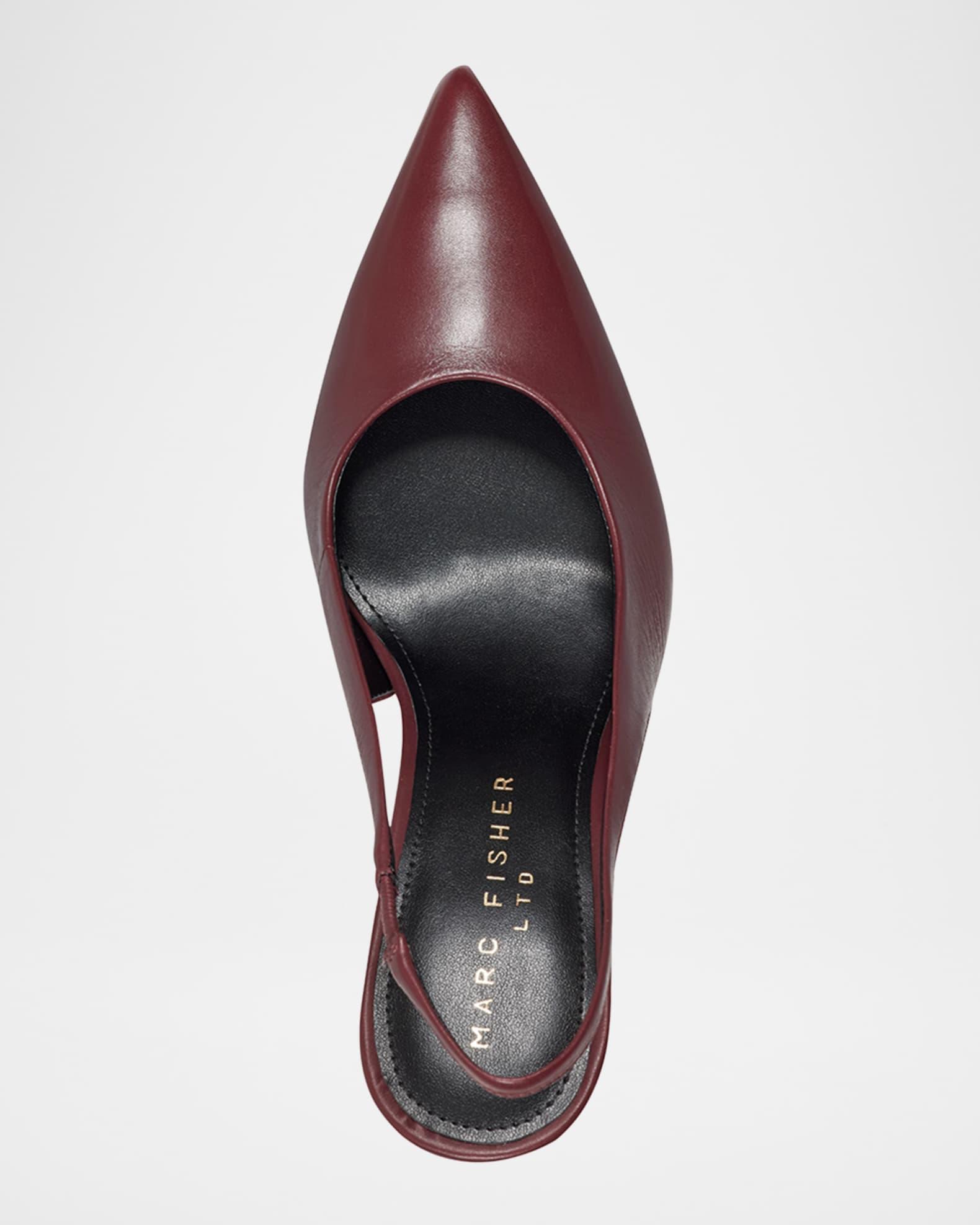 Leynne Leather Slingback Pumps Product Image