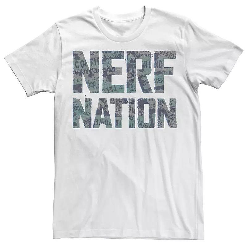 Men's Nerf Nation Text Fill Tee,  Product Image