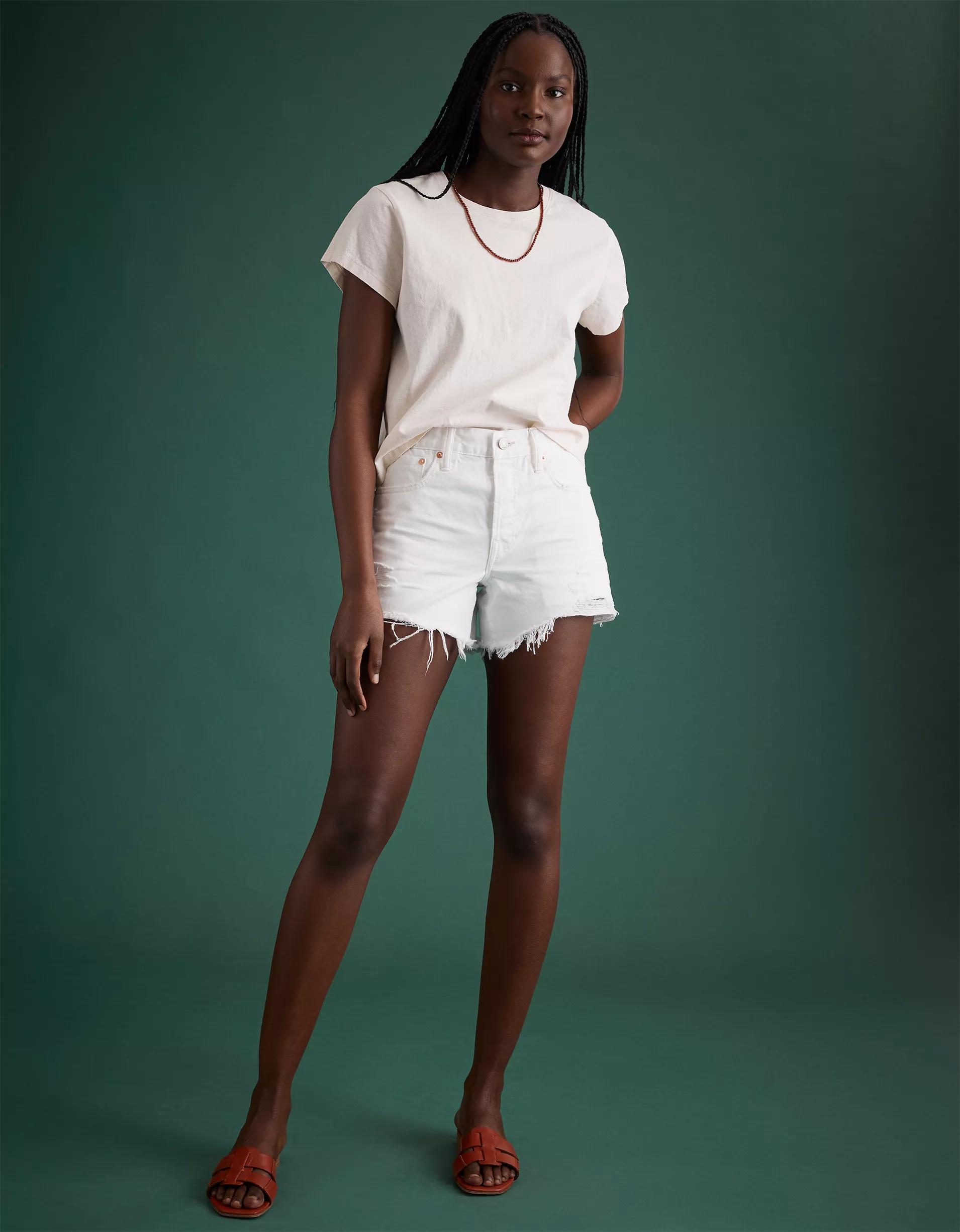 AE77 Premium Classic Denim Short Product Image