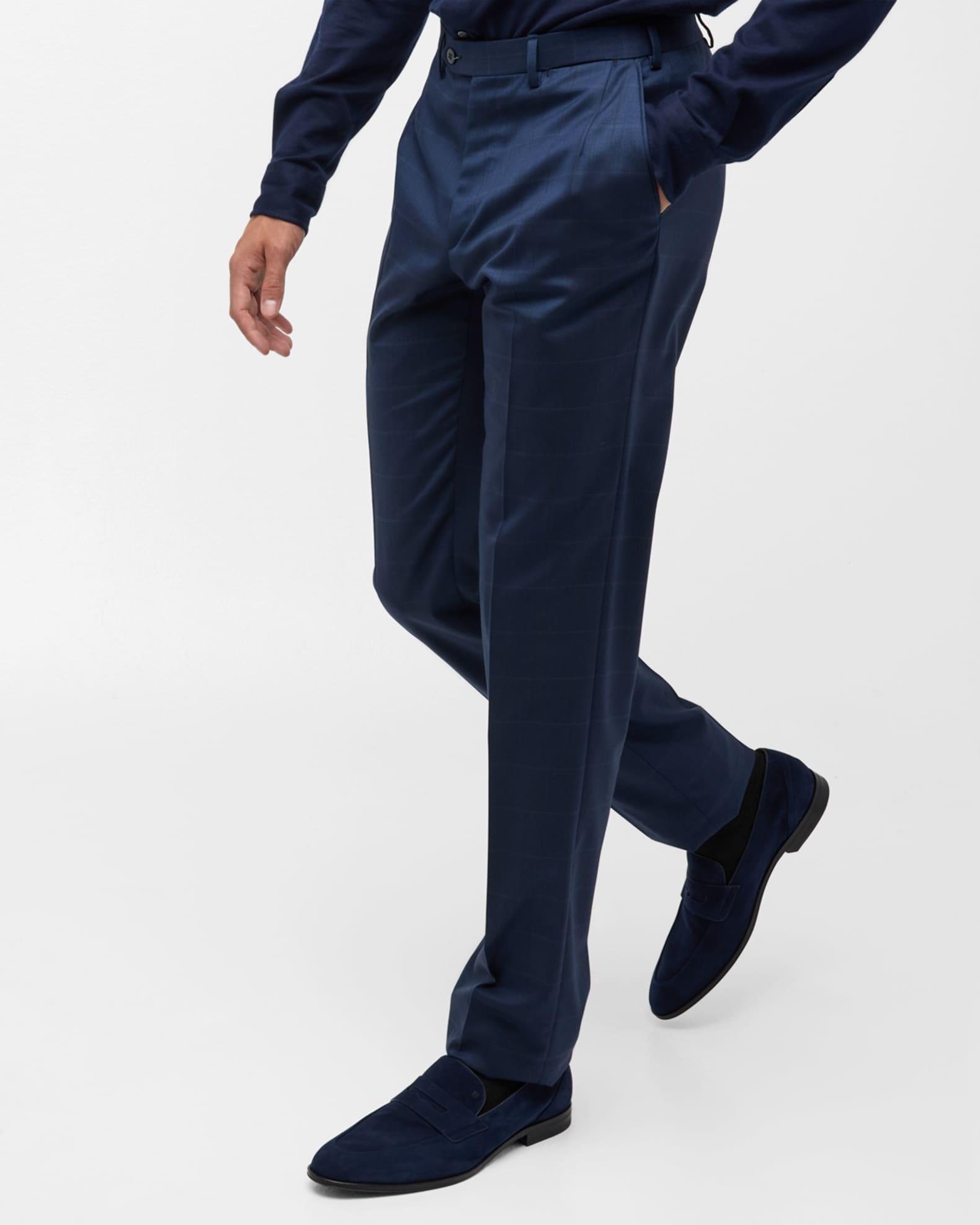 Men's Windsor Suede Penny Loafers Product Image