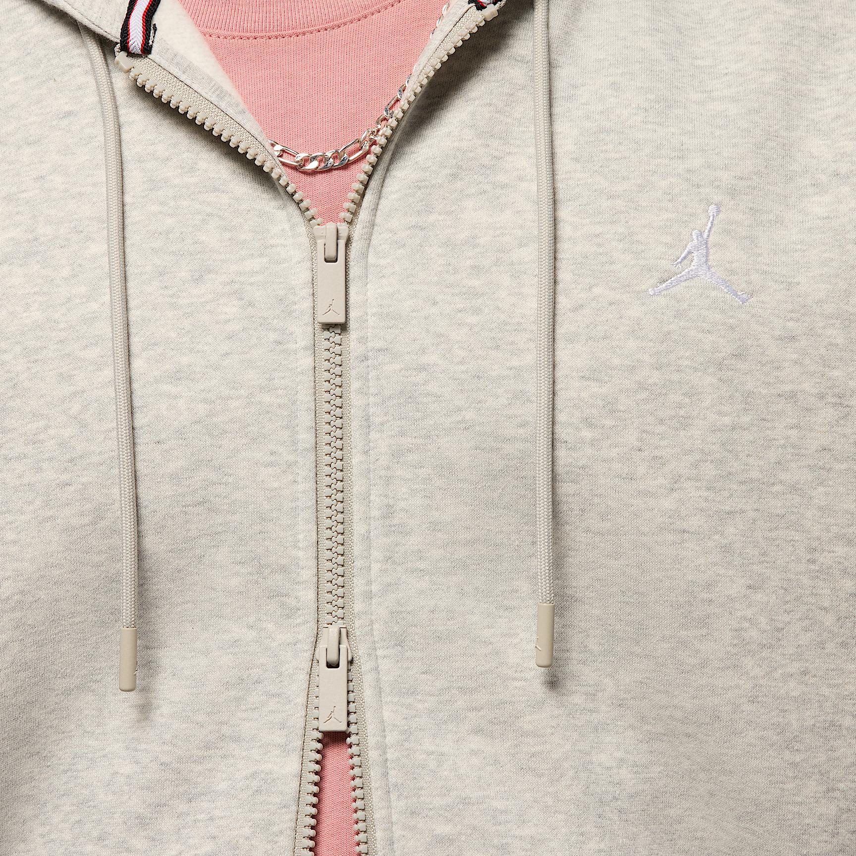 Mens Jordan Brooklyn Fleece Full-zip Hoodie | FV7289-050 Product Image