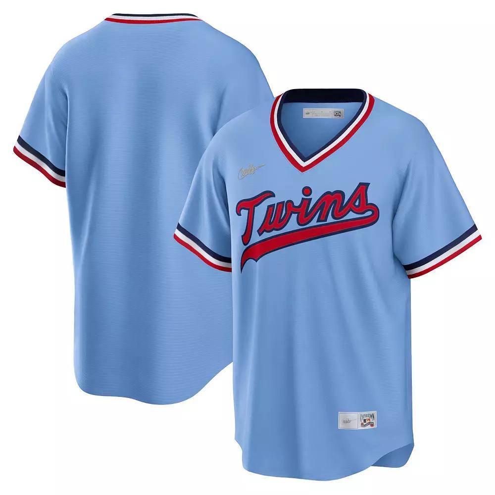 Men's Nike Light Blue Minnesota Twins Road Cooperstown Collection Team Jersey,  Product Image