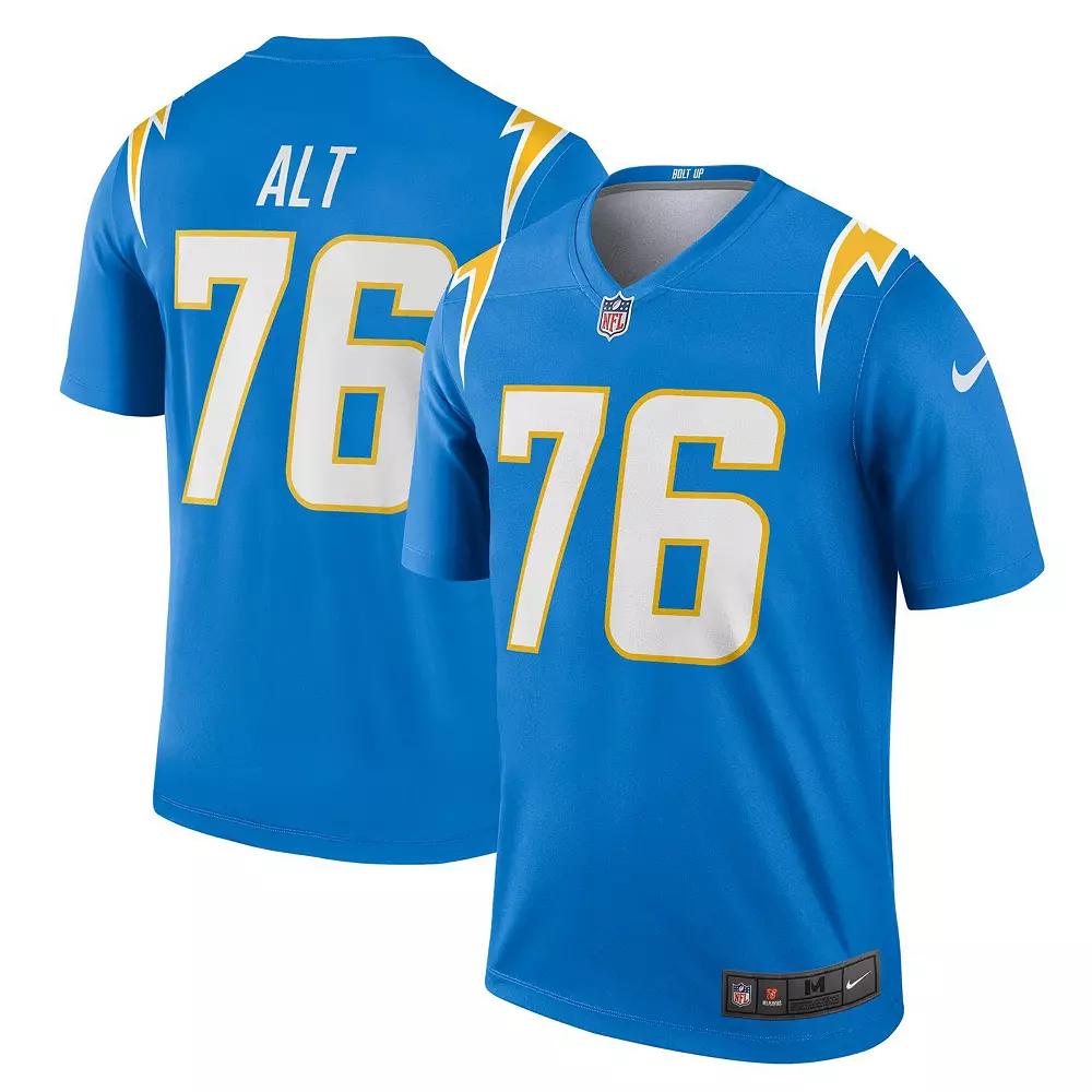 Men's Nike Joe Alt Powder Blue Los Angeles Chargers Team Legend Player Performance Top, Size: 2XL, Light Product Image