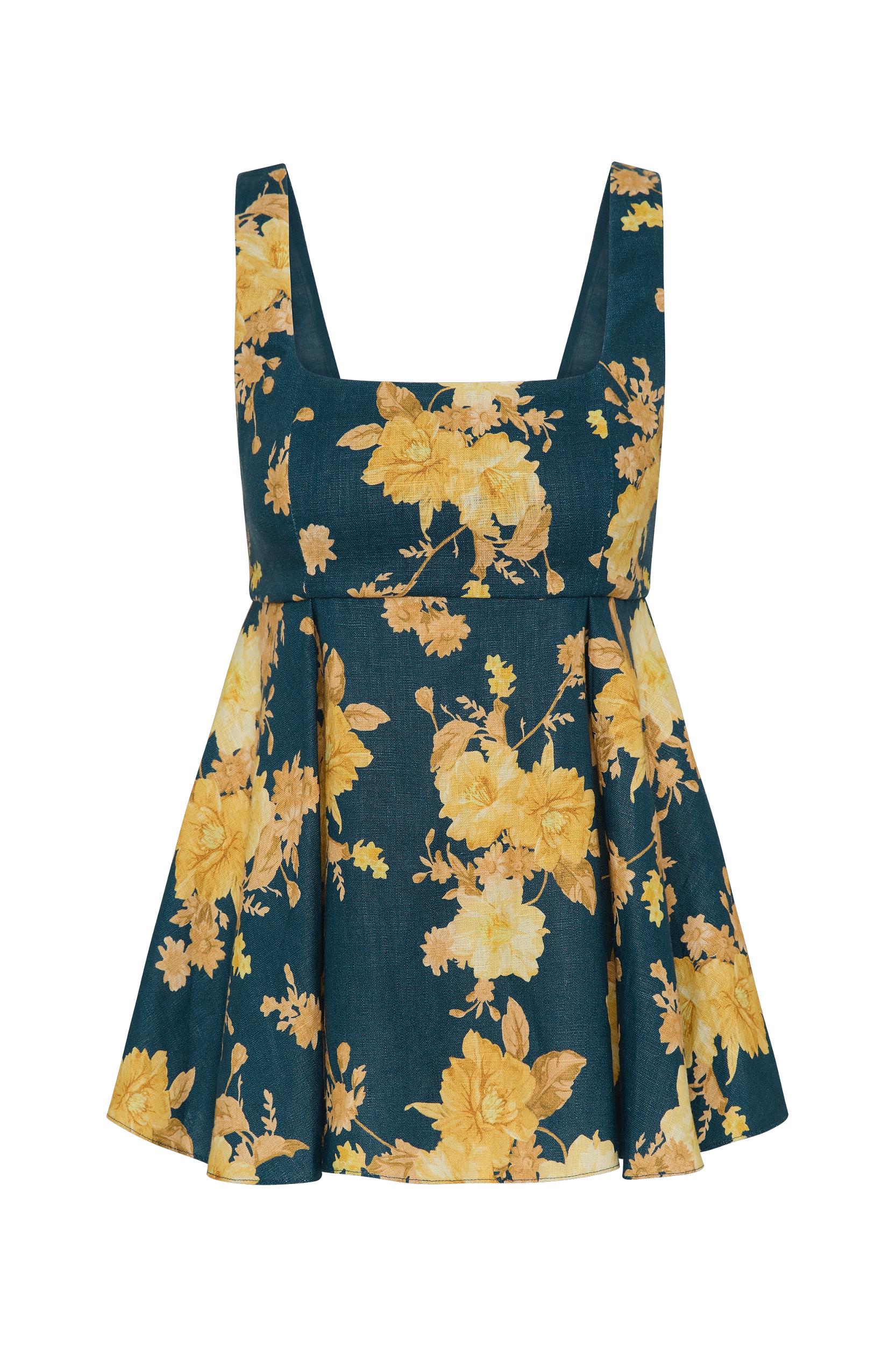 Mirelle Mini Shorts Nora Floral Navy - Final Sale Product Image
