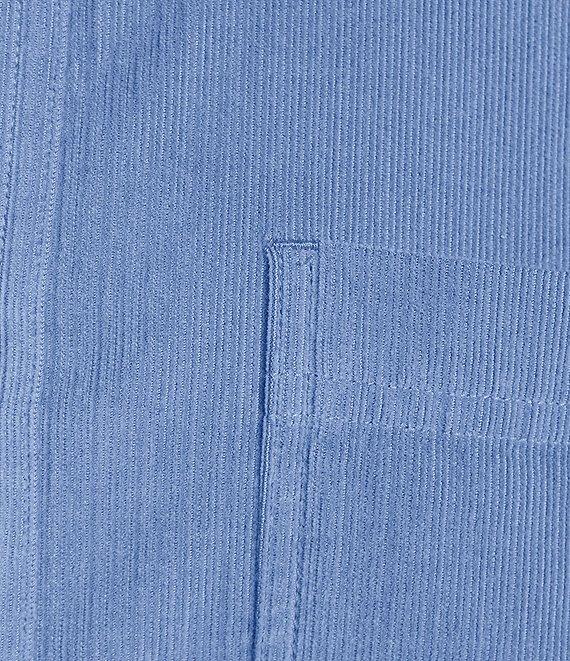 Roundtree & Yorke Long Sleeve Solid Classic Corduroy Sport Shirt Product Image