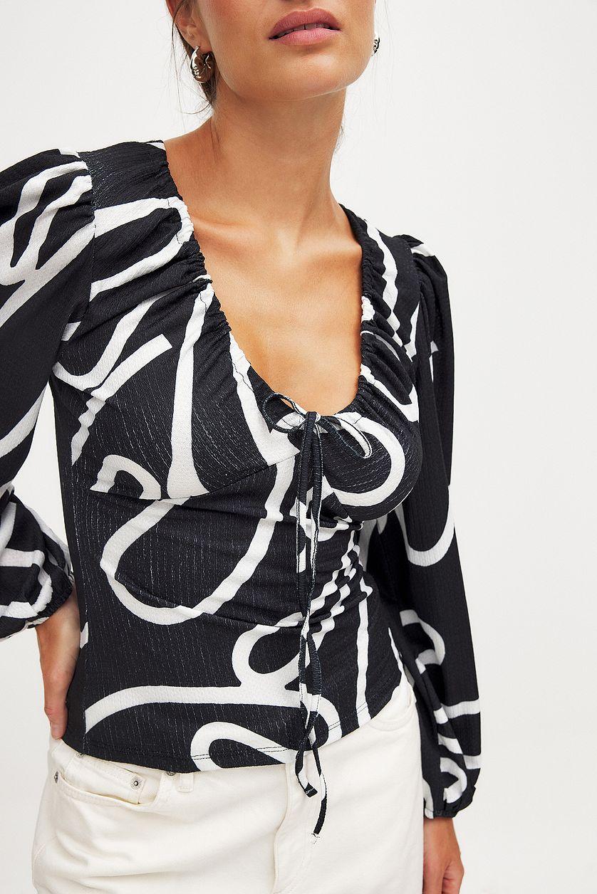 Balloon Sleeve Top Product Image