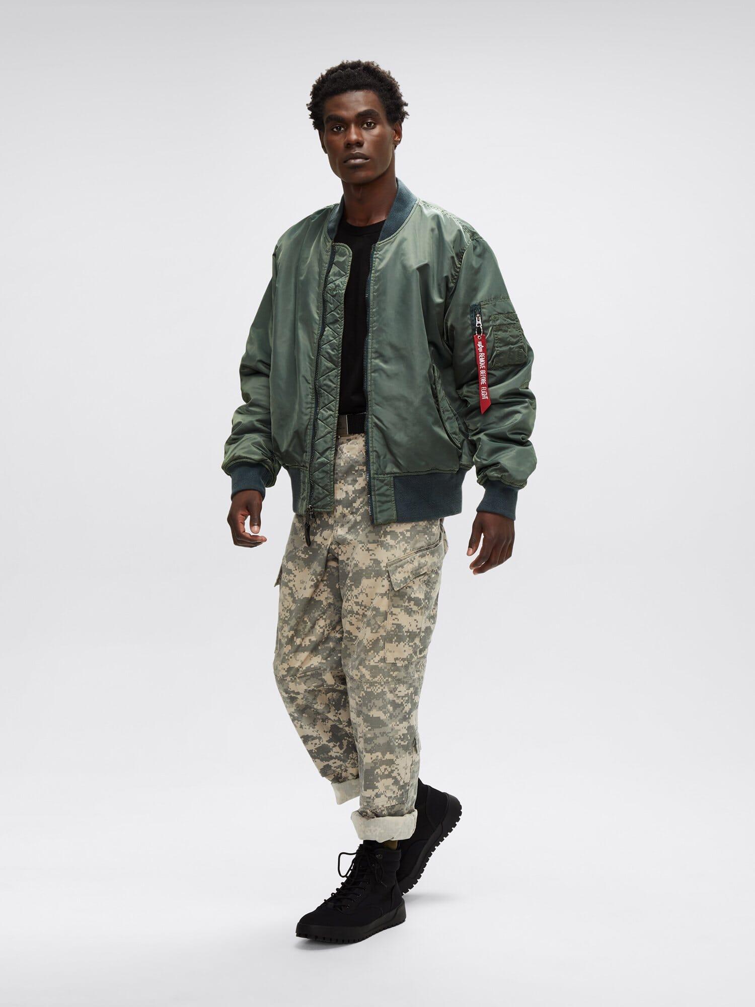 MA-1 BATTLEWASH BOMBER JACKET Unisex Product Image