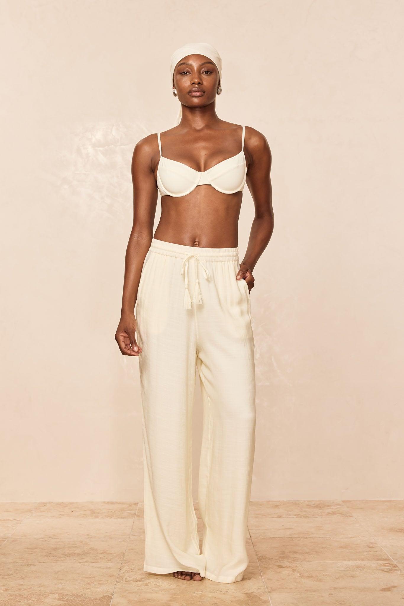 Tahiti Pant - Ivory Product Image