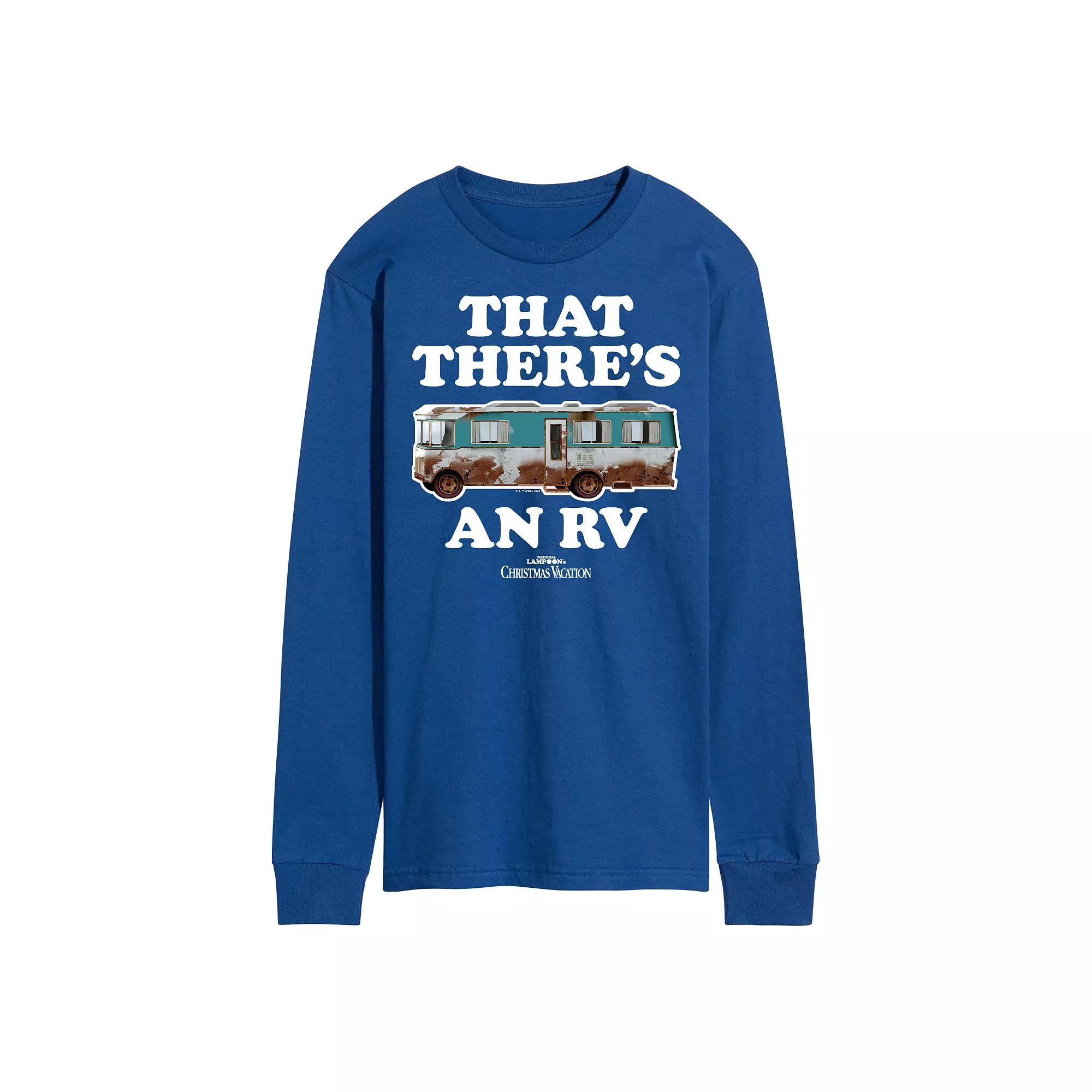 Men's National Lampoon's Christmas Vacation RV Long Sleeve Graphic Tee,  Product Image