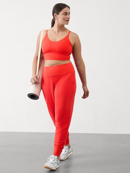 Coaster Luxe Waffle High Rise Jogger Product Image