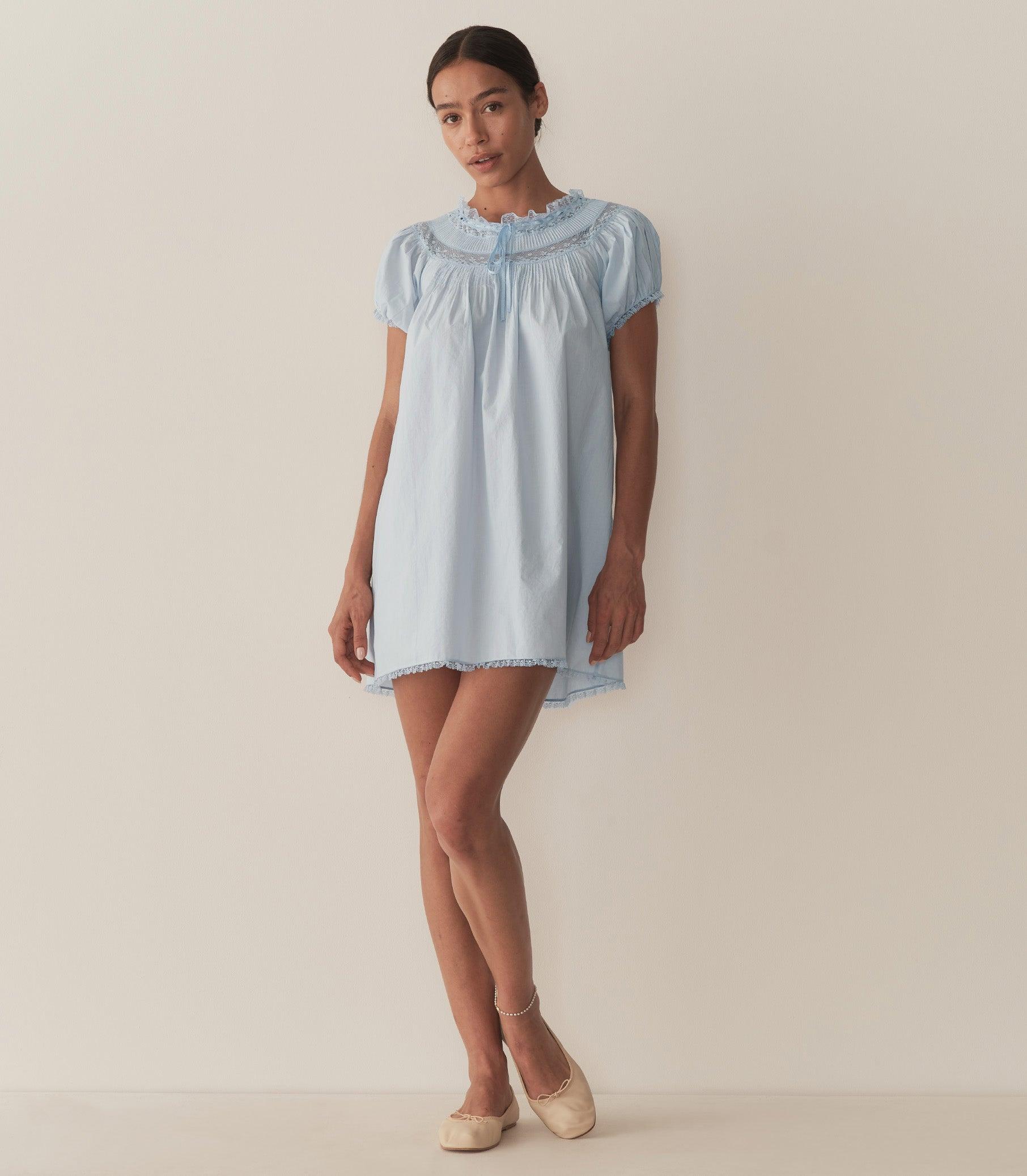 DAPHNE DRESS -- CLOUDLESS SKY Product Image