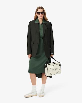 Women's Long Sleeve Belted Dress Product Image