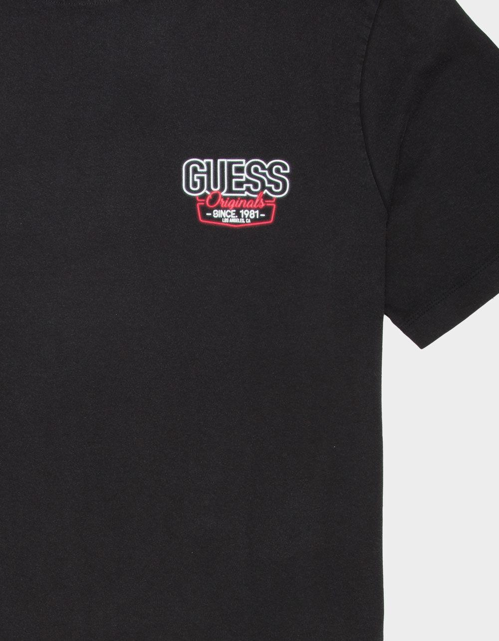 GUESS ORIGINALS American Classic Mens Tee - BLACK Product Image