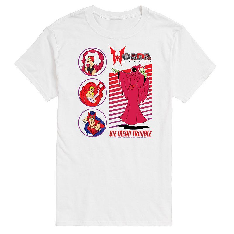 Men's SheRa Horde Vixens Graphic Tee, Size: XXL, White Product Image