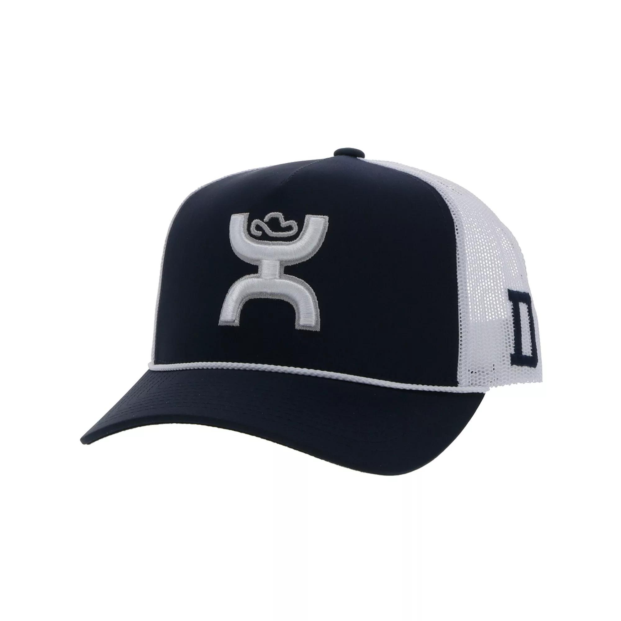 Men's HOOey Navy/White Dallas Cowboys Hands Up Trucker Adjustable Hat, Blue Product Image