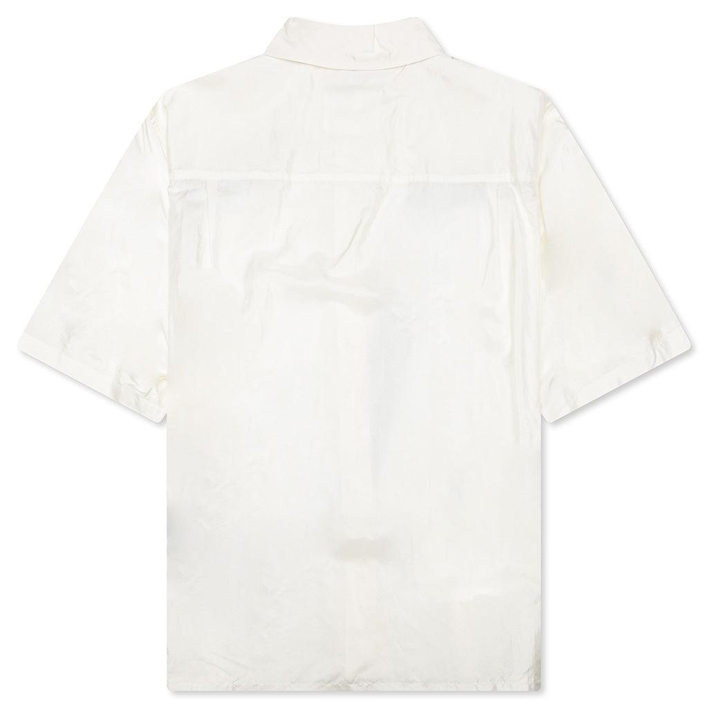Silk And Nylon Shirt - Eggshell Male Product Image