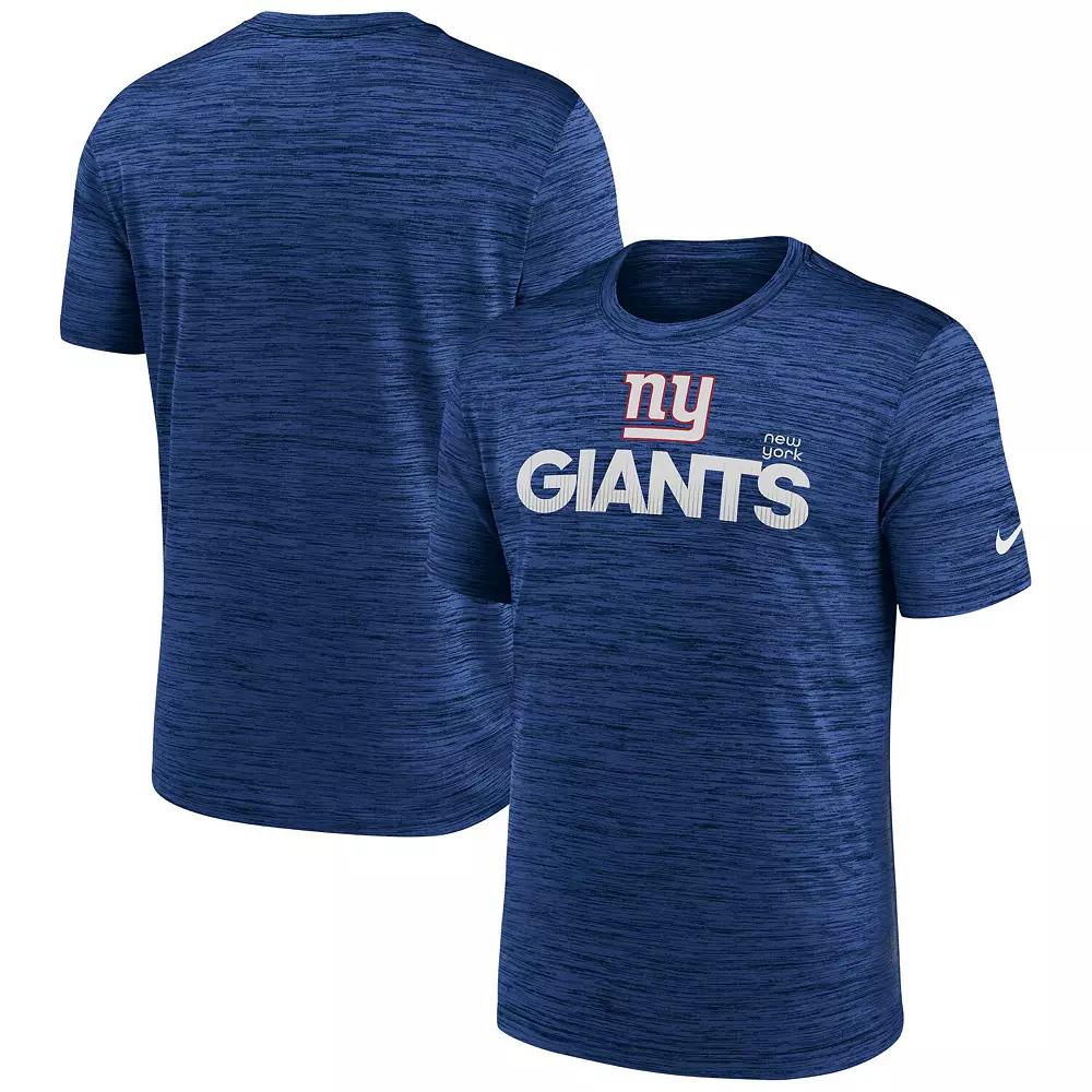 Men's Nike Royal New York Giants Blitz Velocity Modern Performance T-Shirt,  Product Image
