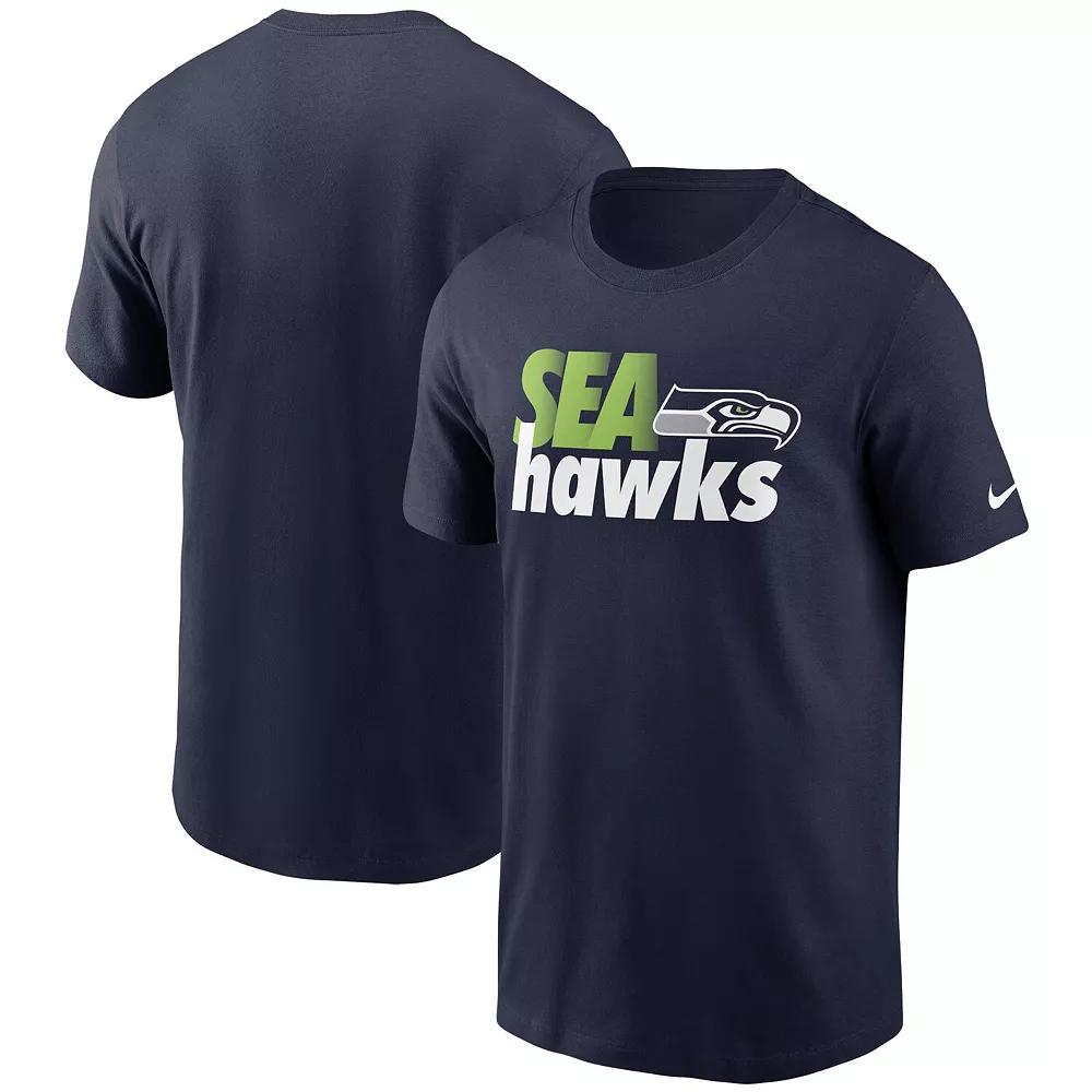 Men's Nike College Navy Seattle Seahawks Hometown Collection Team T-Shirt,  Product Image