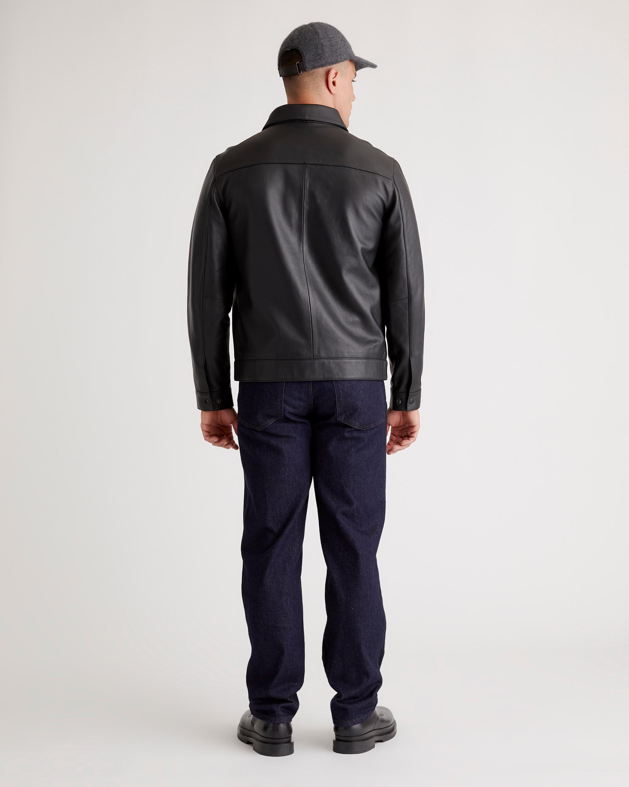 Quince | Men's Harrington Jacket Leather Product Image