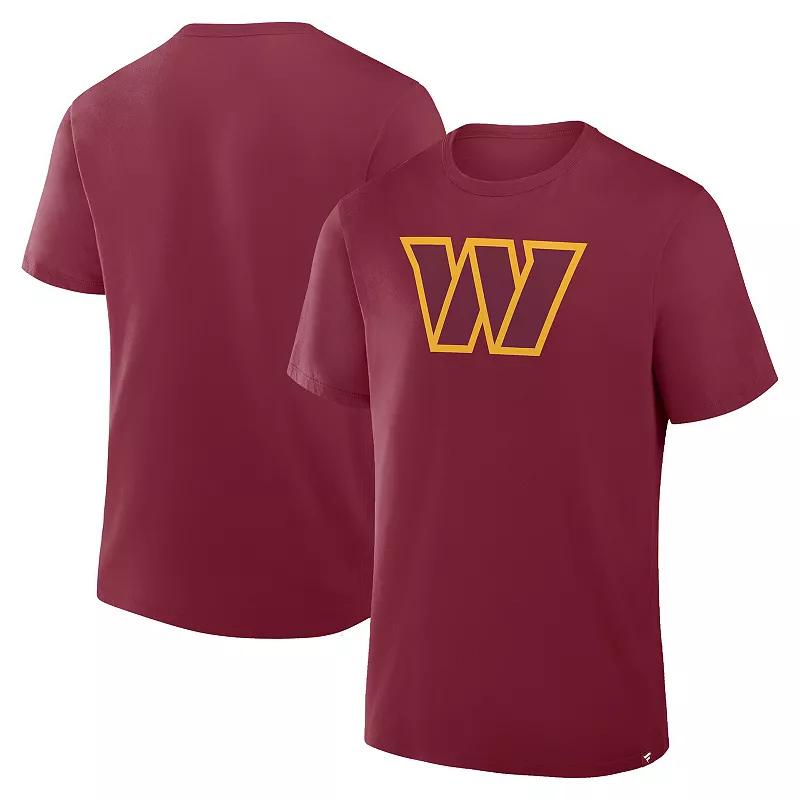 Men's Fanatics Garnet Washington Commanders Legacy Cotton T-Shirt,  Product Image